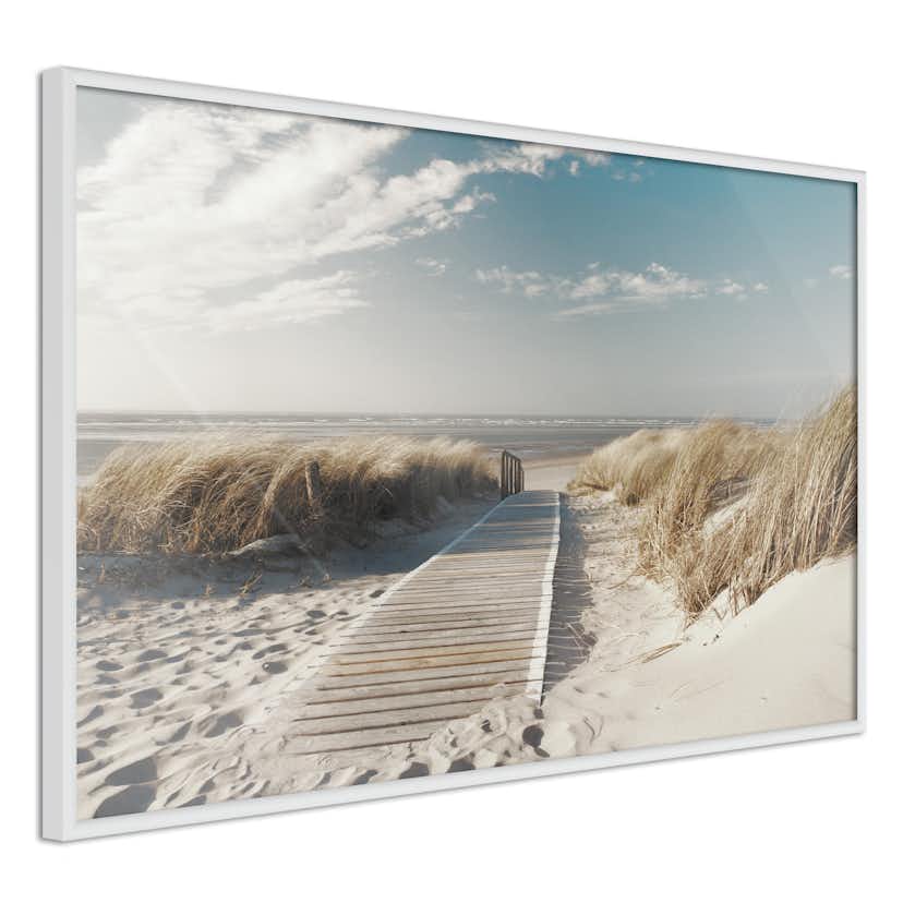 Poster Artgeist Affisch Abandoned Beach