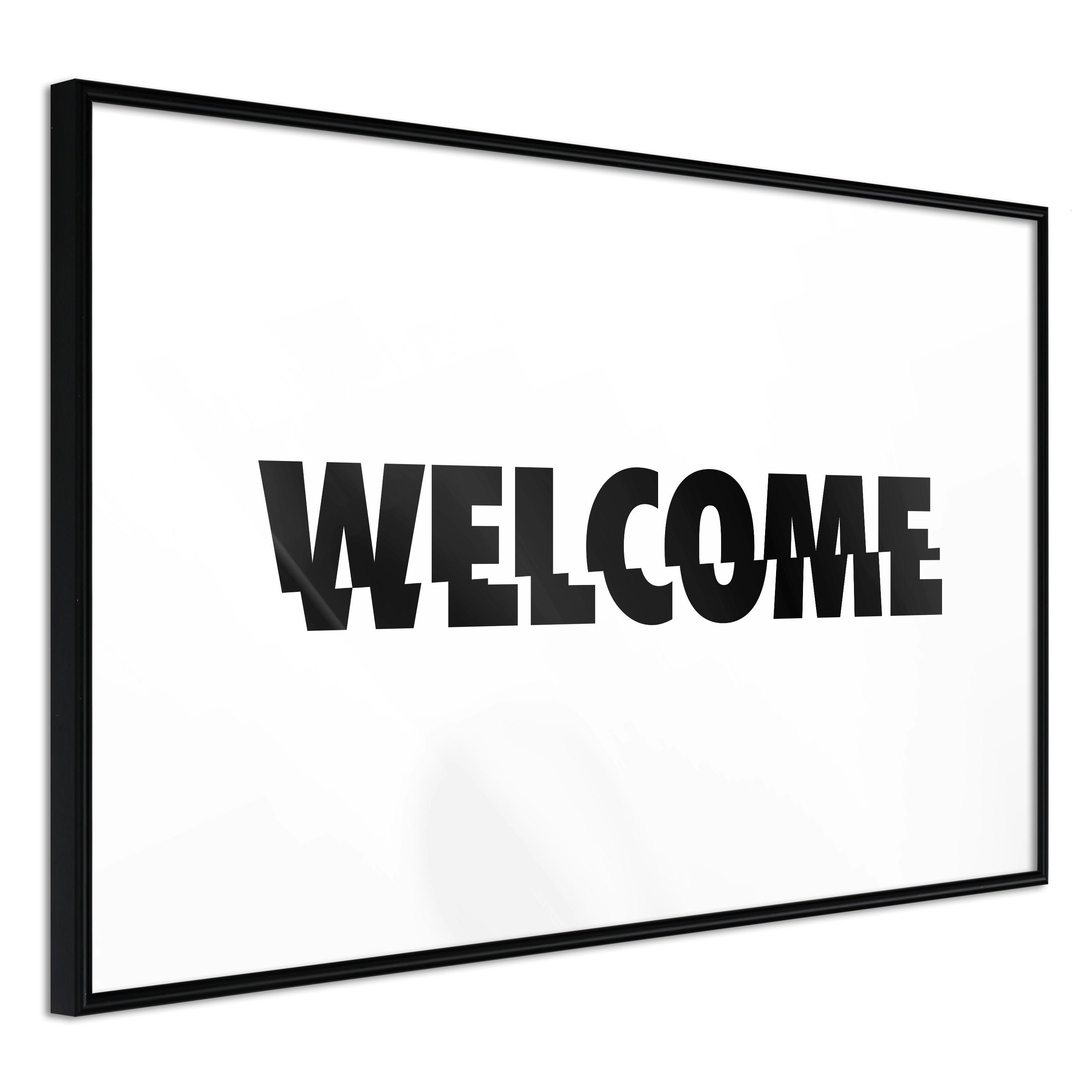 Poster Artgeist Affisch Welcome