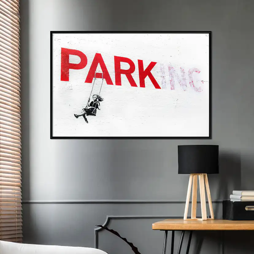 Poster Artgeist Affisch Park-ing
