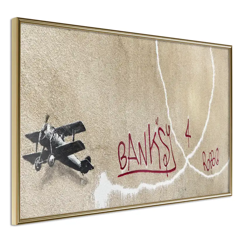 Poster Artgeist Affisch Biplane