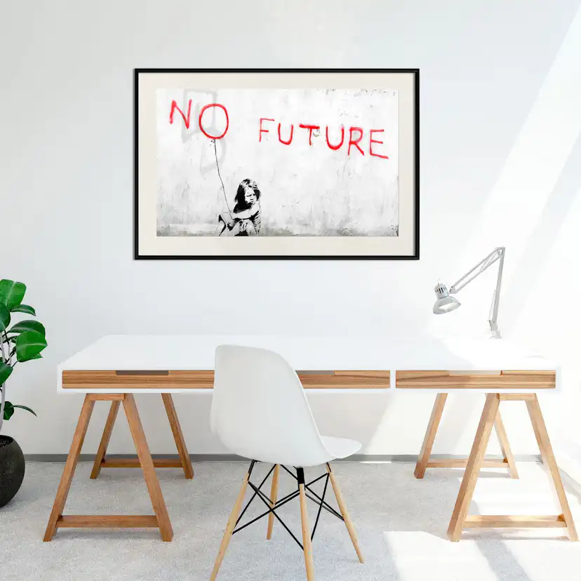 Poster Artgeist Affisch No Future