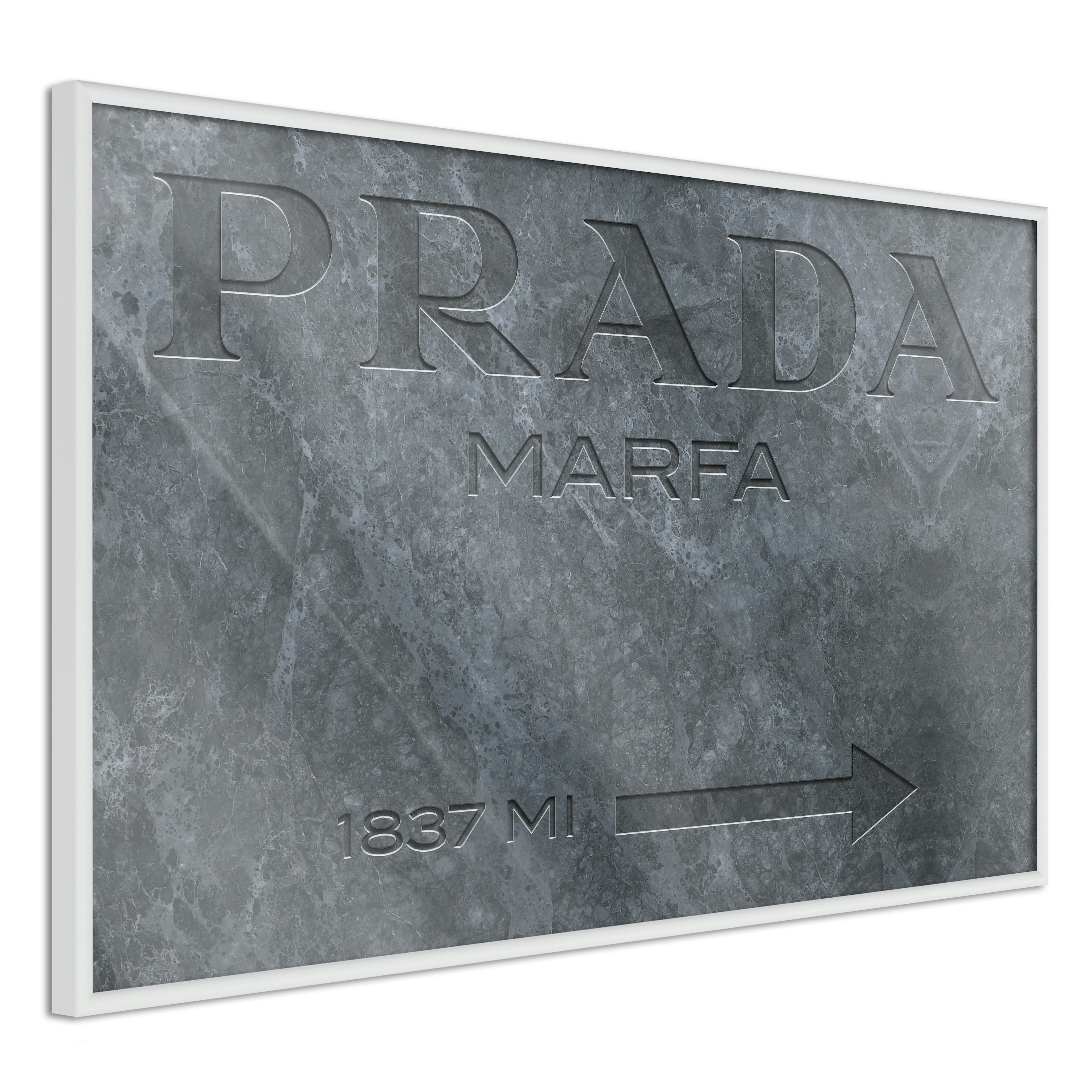 Poster Artgeist Affisch Prada Marble
