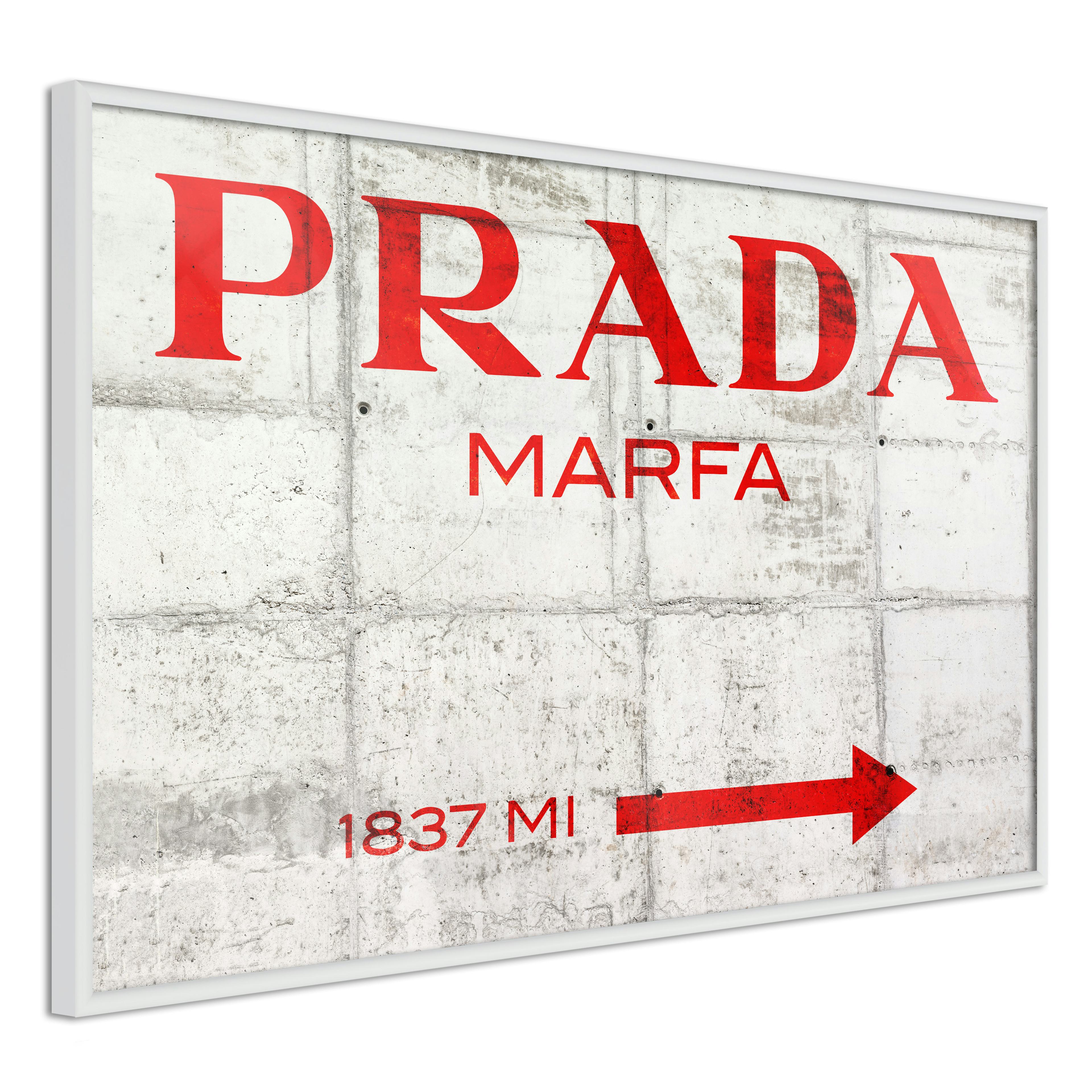 Poster Artgeist Affisch Prada Concrete