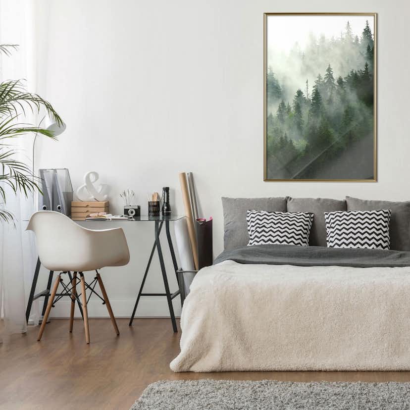 Poster Artgeist Affisch Coniferous Forest
