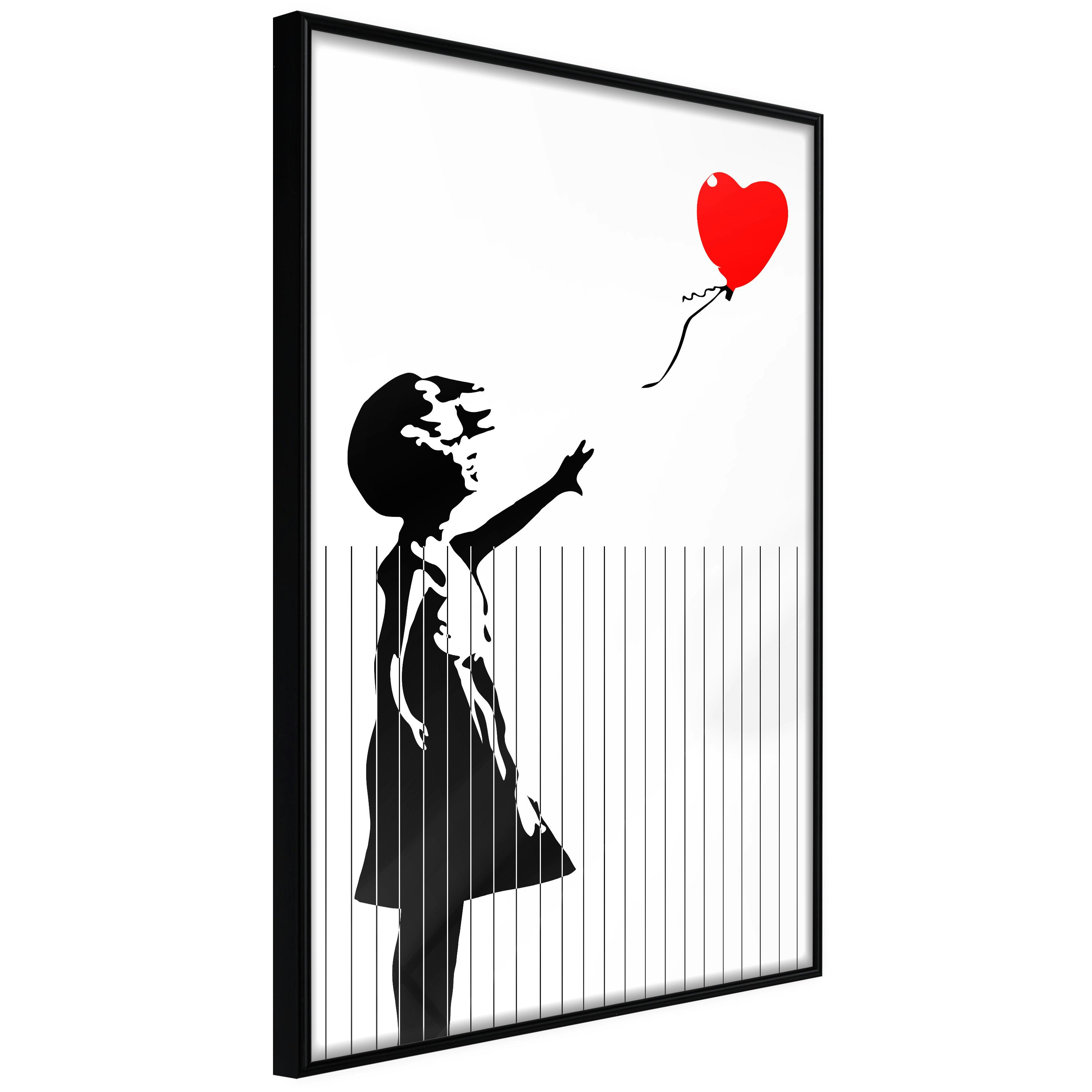 Poster Artgeist Affisch Cut Banksy