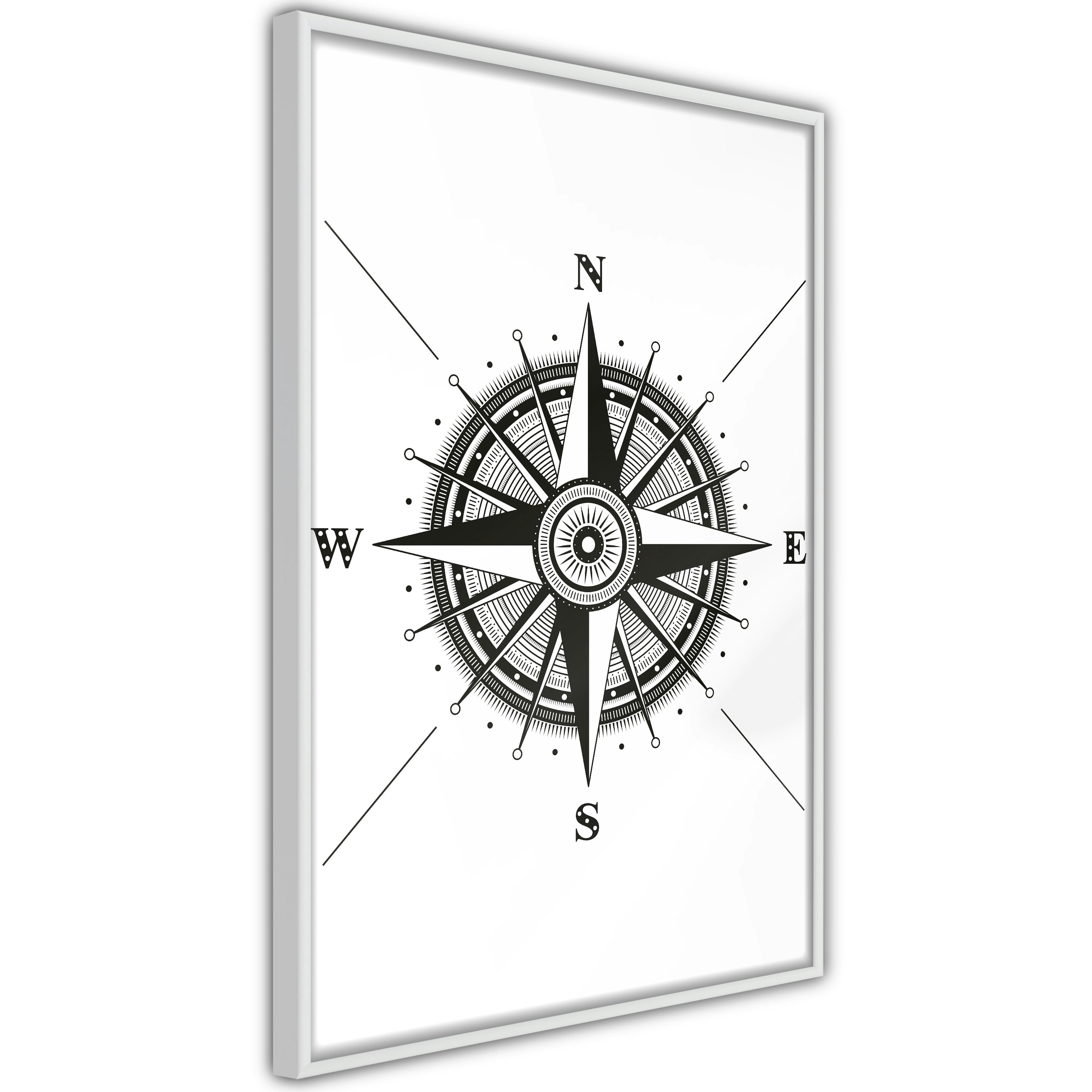 Poster Artgeist Affisch Compass