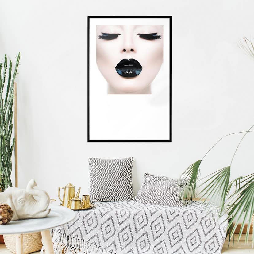 Poster Artgeist Affisch Black Lips