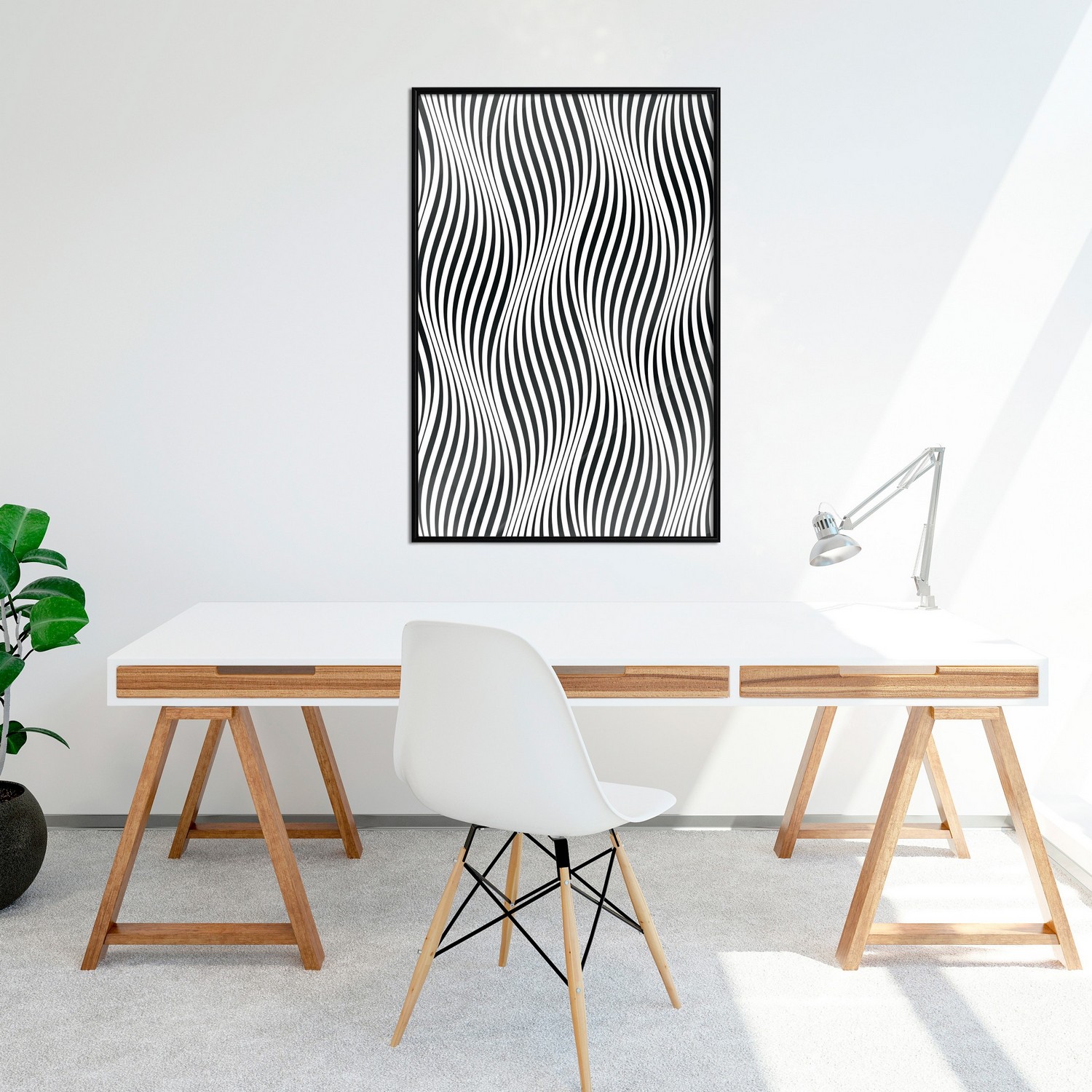 Poster Artgeist Affisch Optical Art