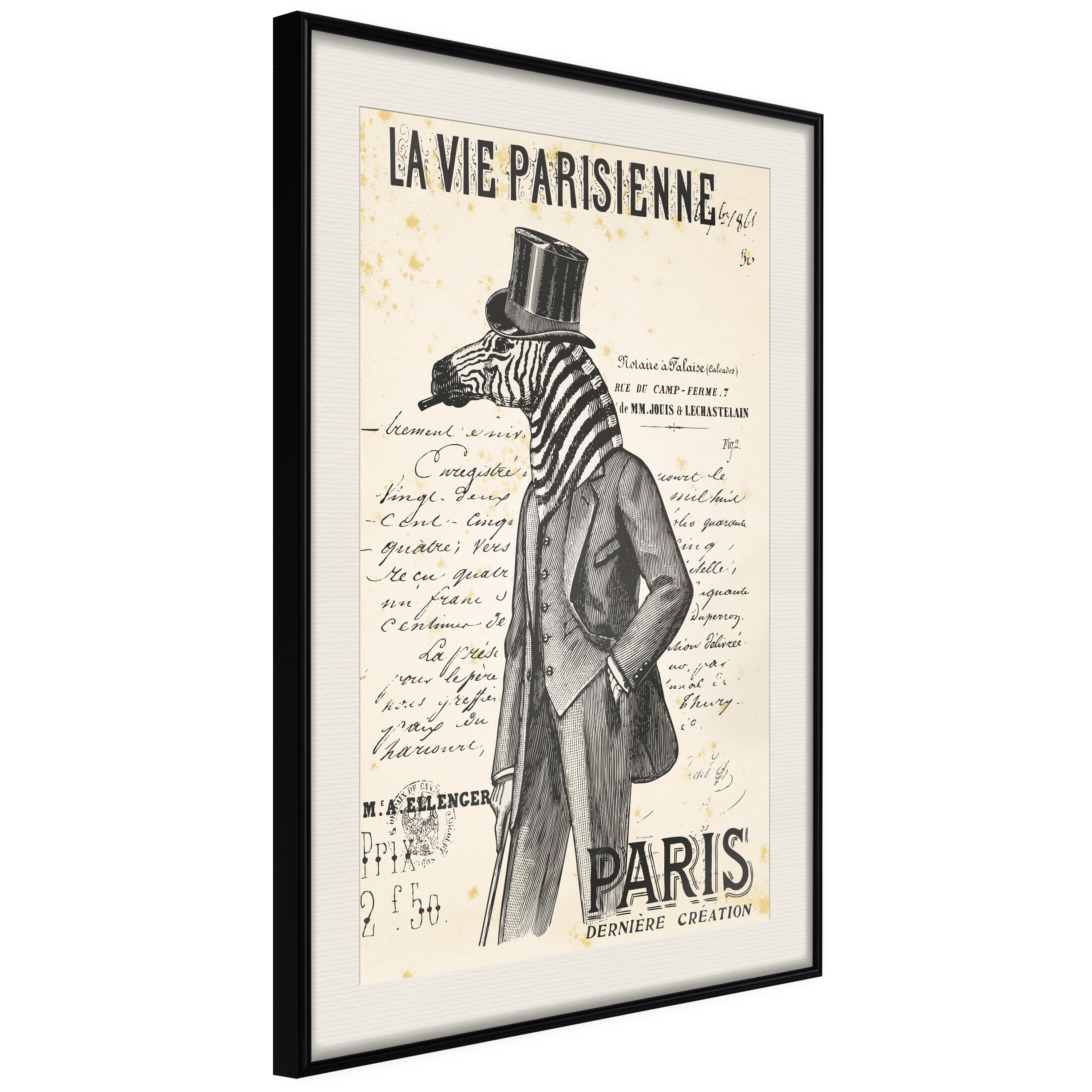 Poster Artgeist Affisch La Vie Parisienne