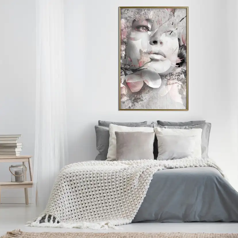 Poster Artgeist Affisch Thoughtful Woman