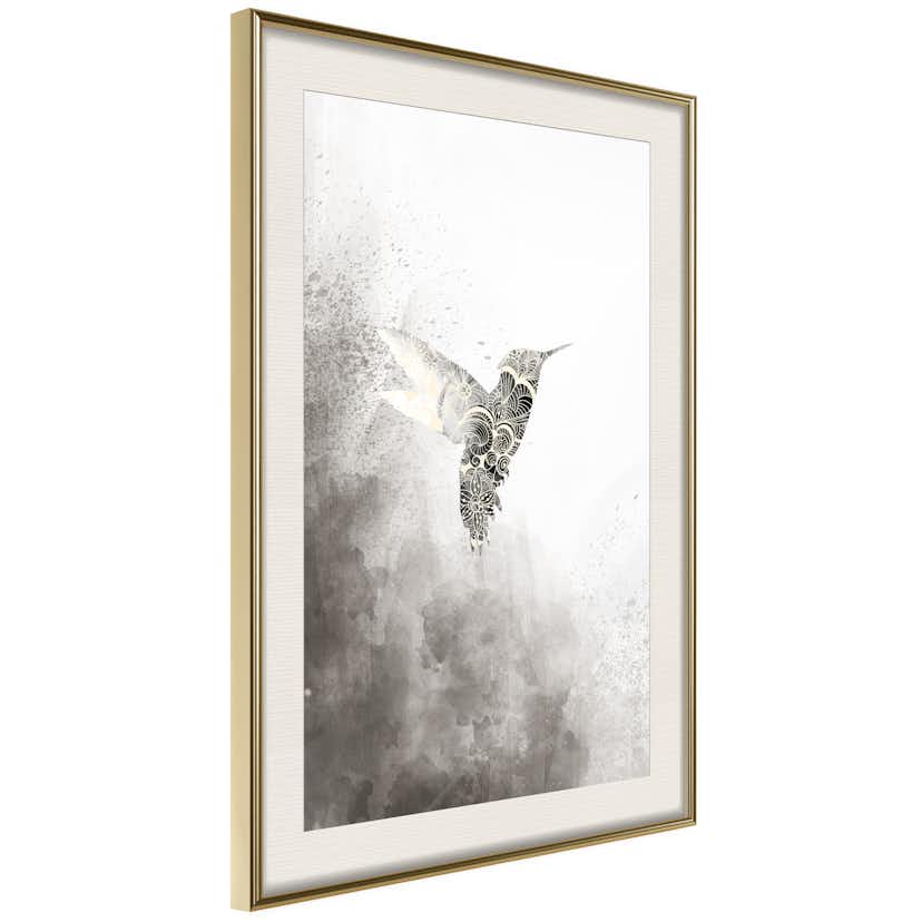 Poster Artgeist Affisch Ethnic Hummingbird