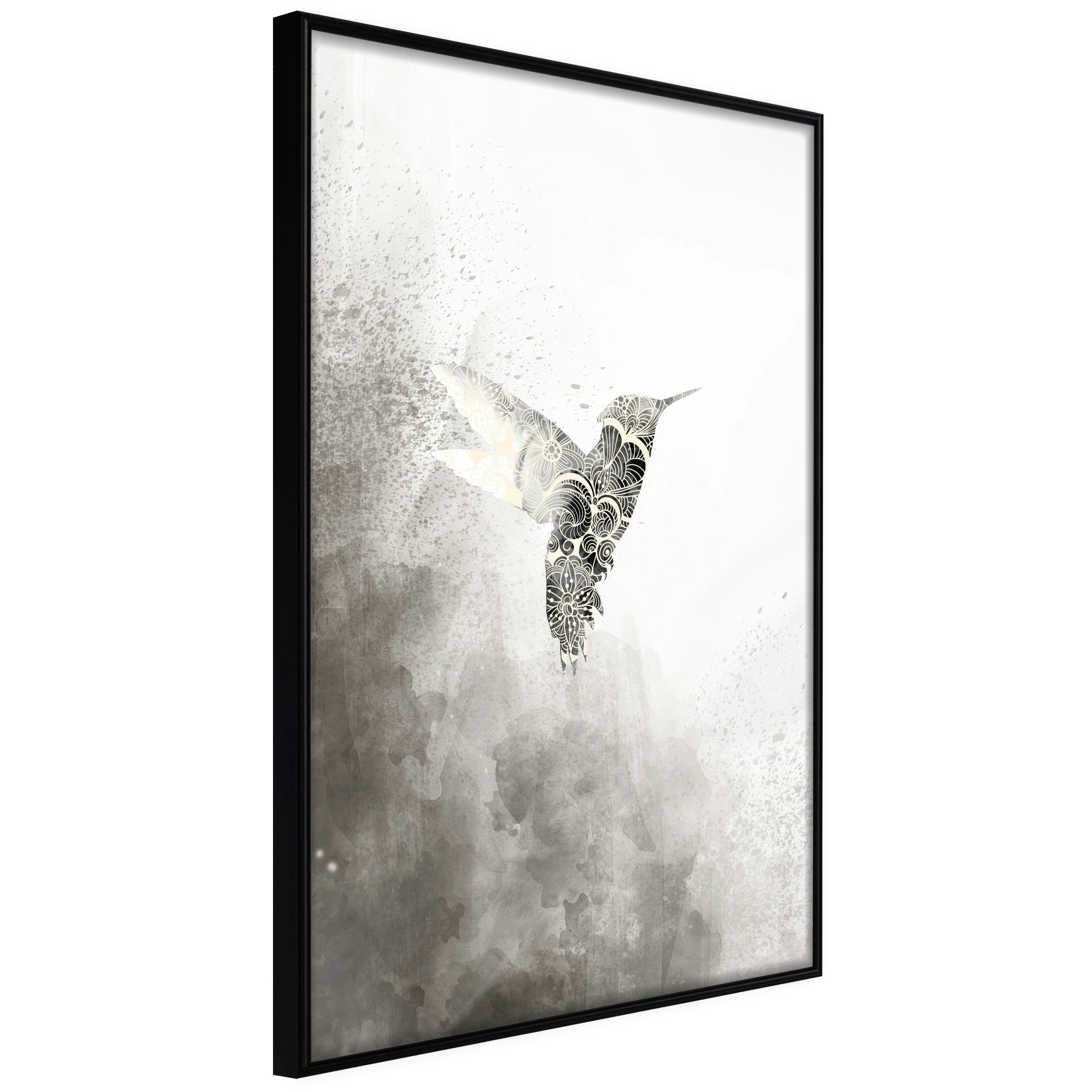 Poster Artgeist Affisch Ethnic Hummingbird