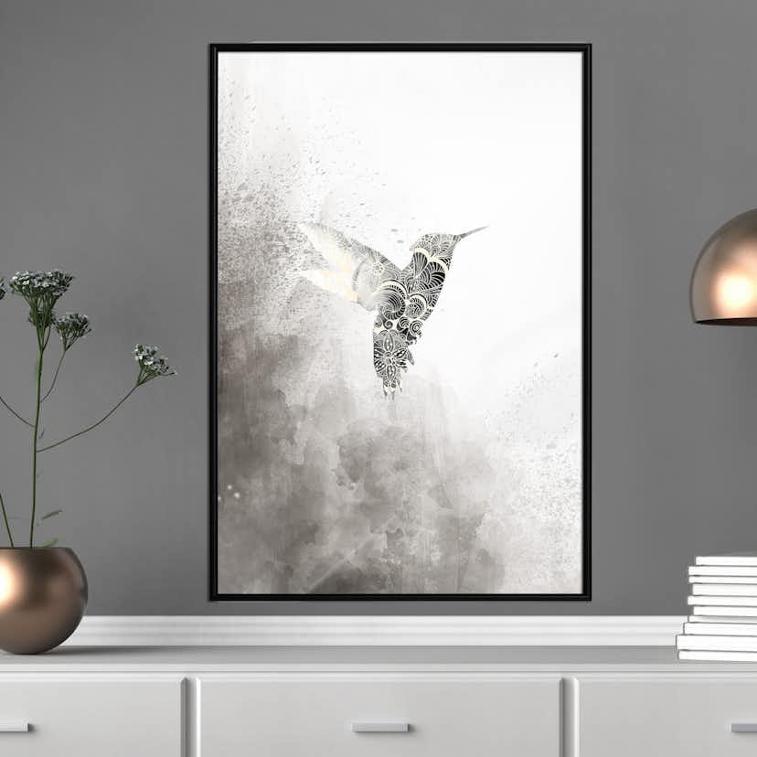 Poster Artgeist Affisch Ethnic Hummingbird