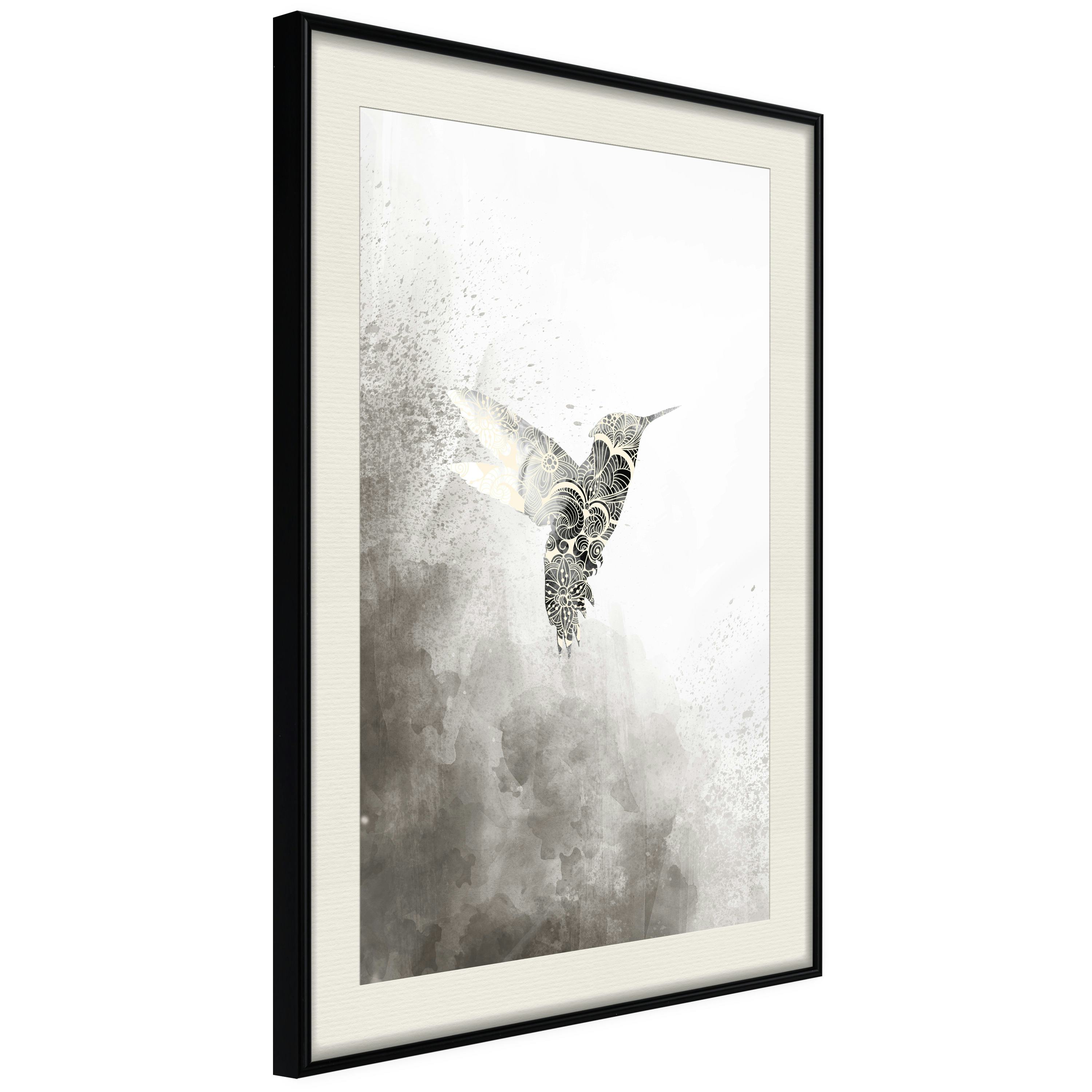 Poster Artgeist Affisch Ethnic Hummingbird