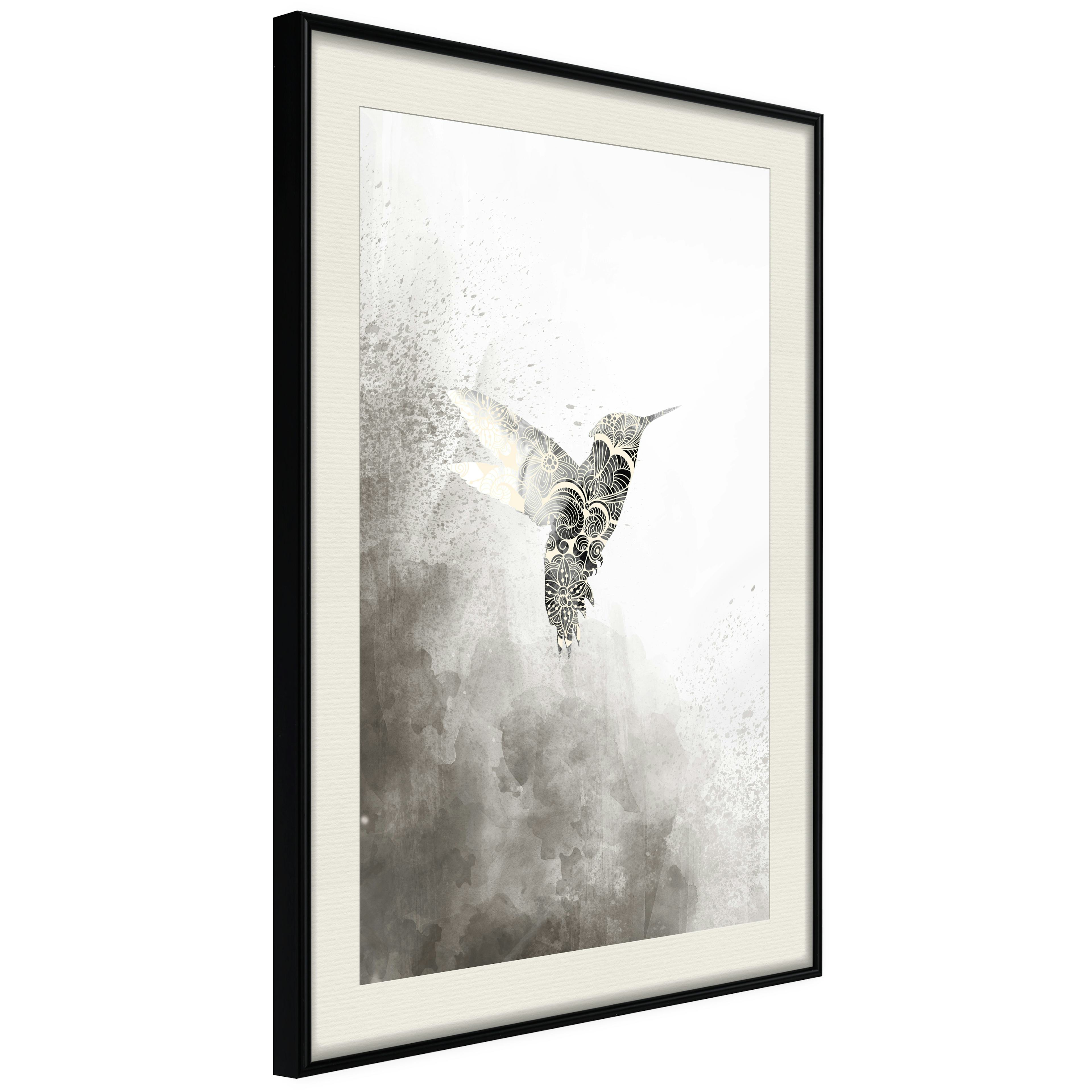 Poster Artgeist Affisch Ethnic Hummingbird