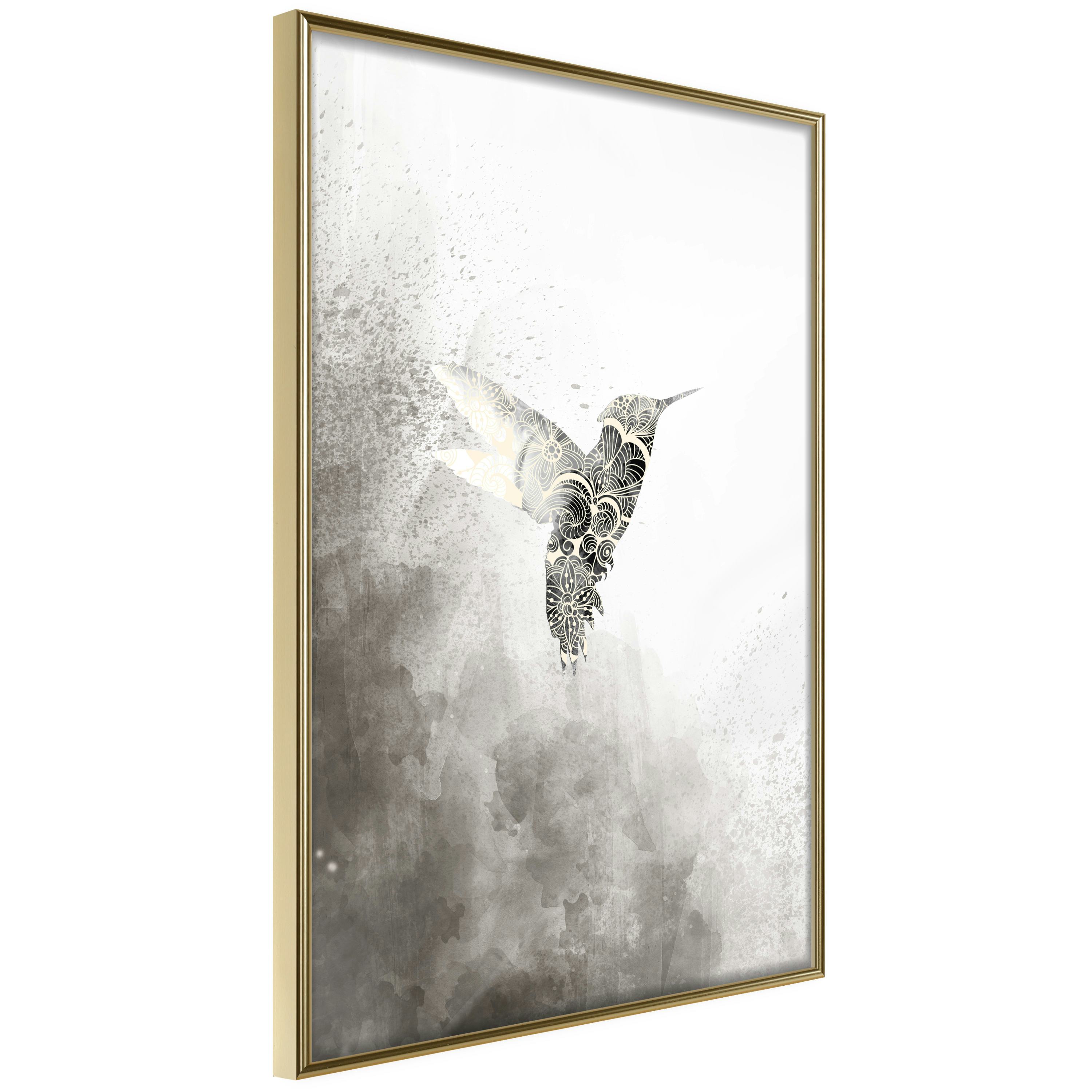 Poster Artgeist Affisch Ethnic Hummingbird