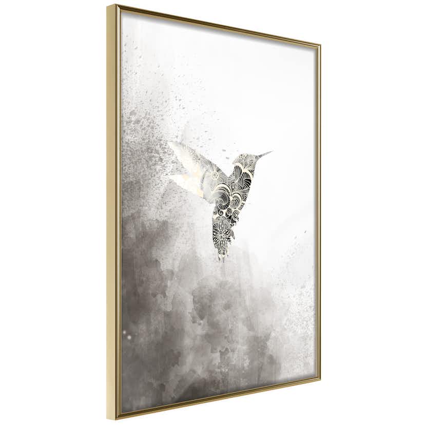 Poster Artgeist Affisch Ethnic Hummingbird