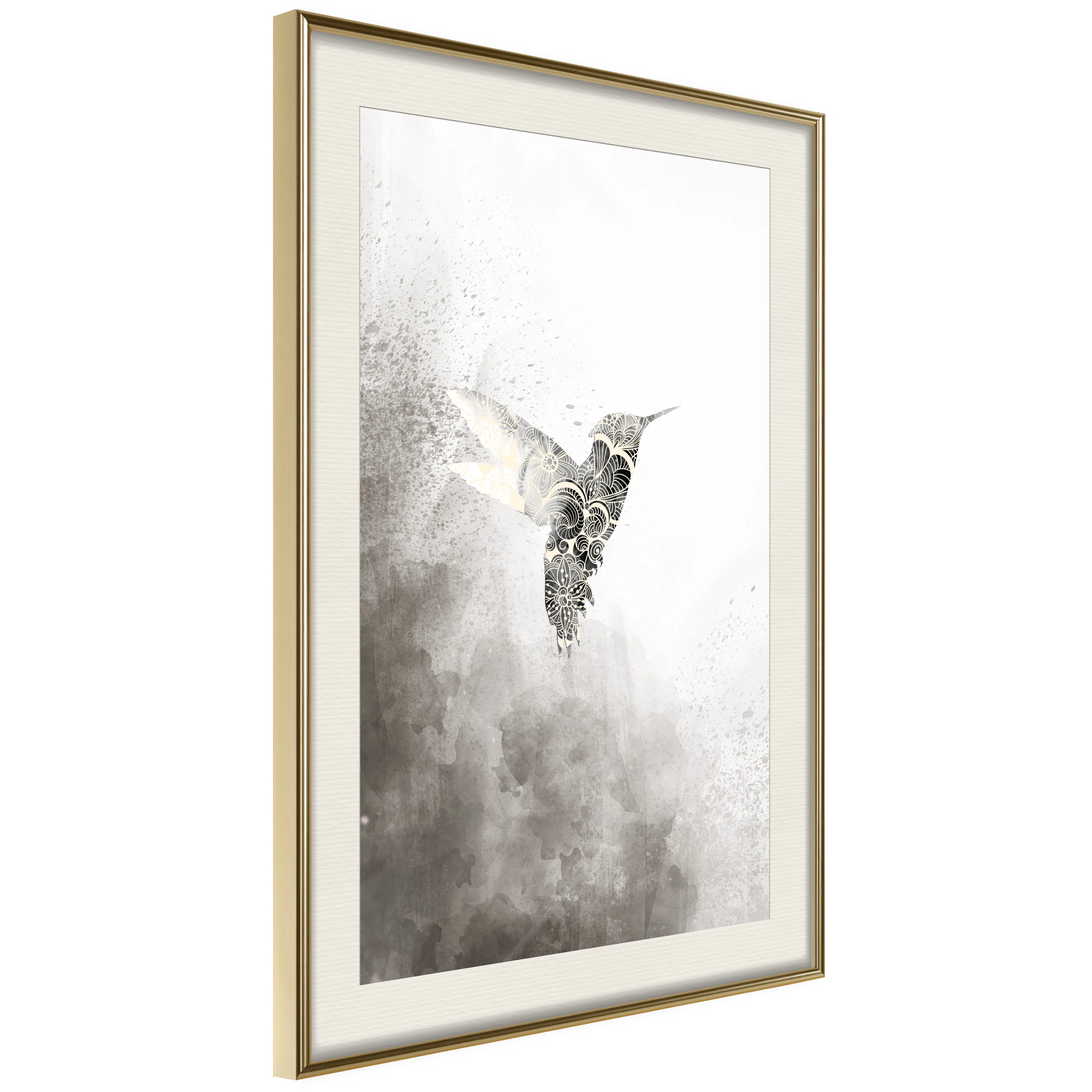 Poster Artgeist Affisch Ethnic Hummingbird
