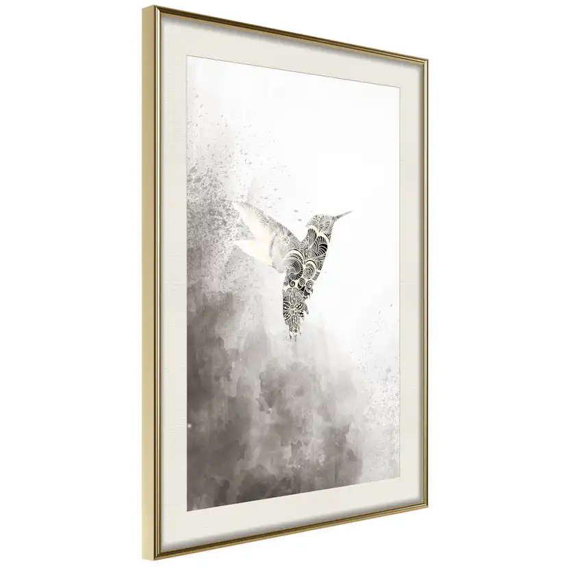 Poster Artgeist Affisch Ethnic Hummingbird