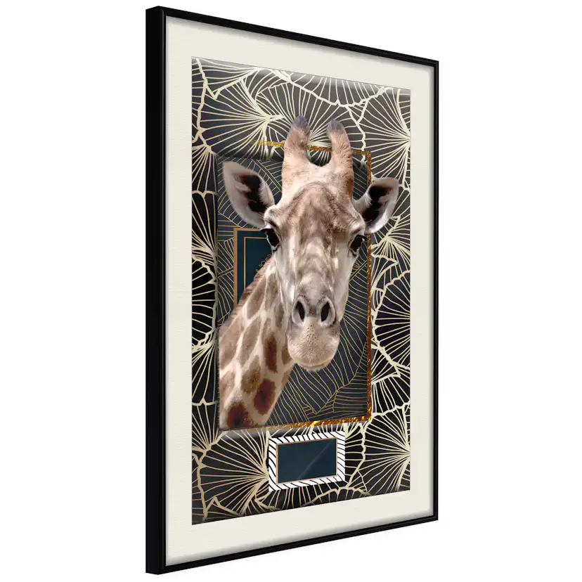 Poster Artgeist Affisch Giraffe
