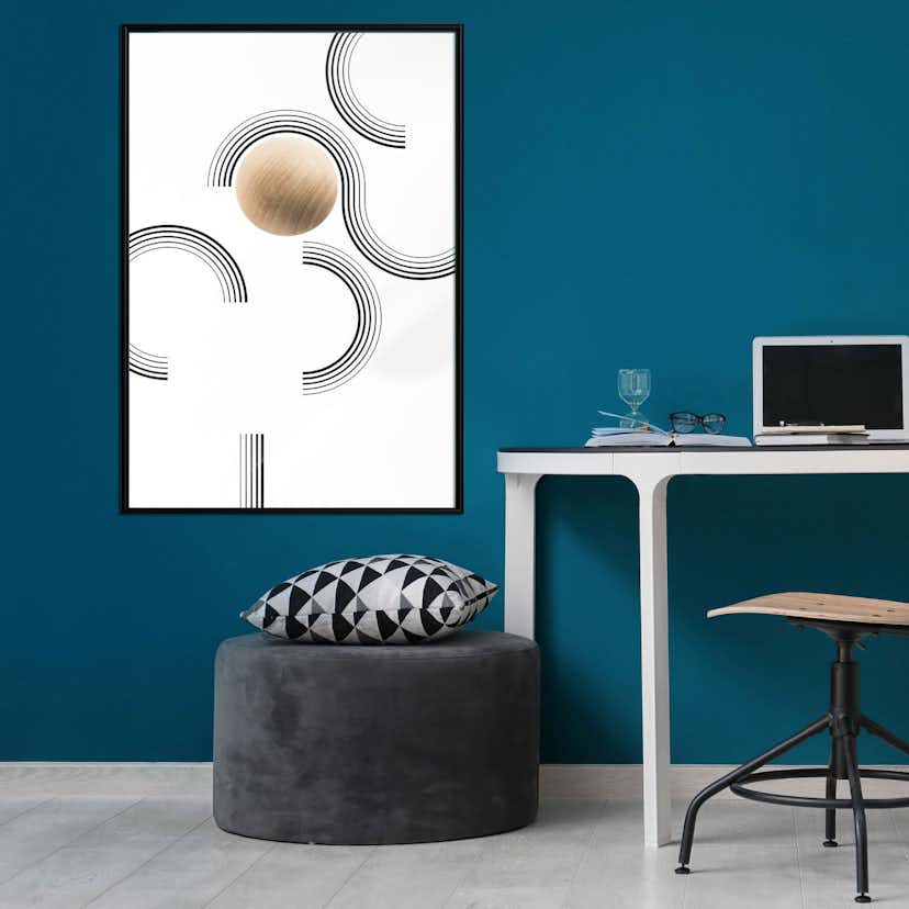 Poster Artgeist Affisch Locked Ball