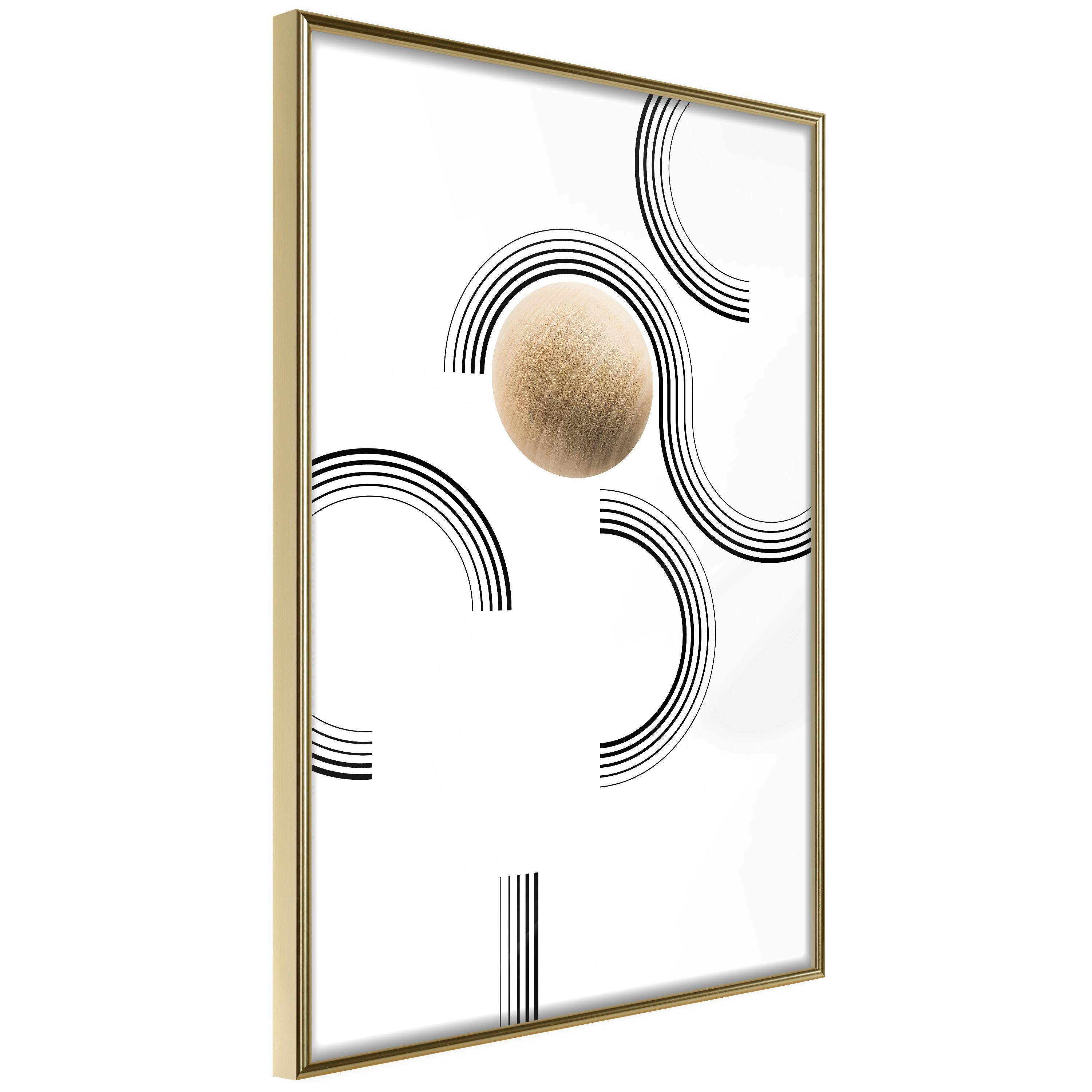 Poster Artgeist Affisch Locked Ball