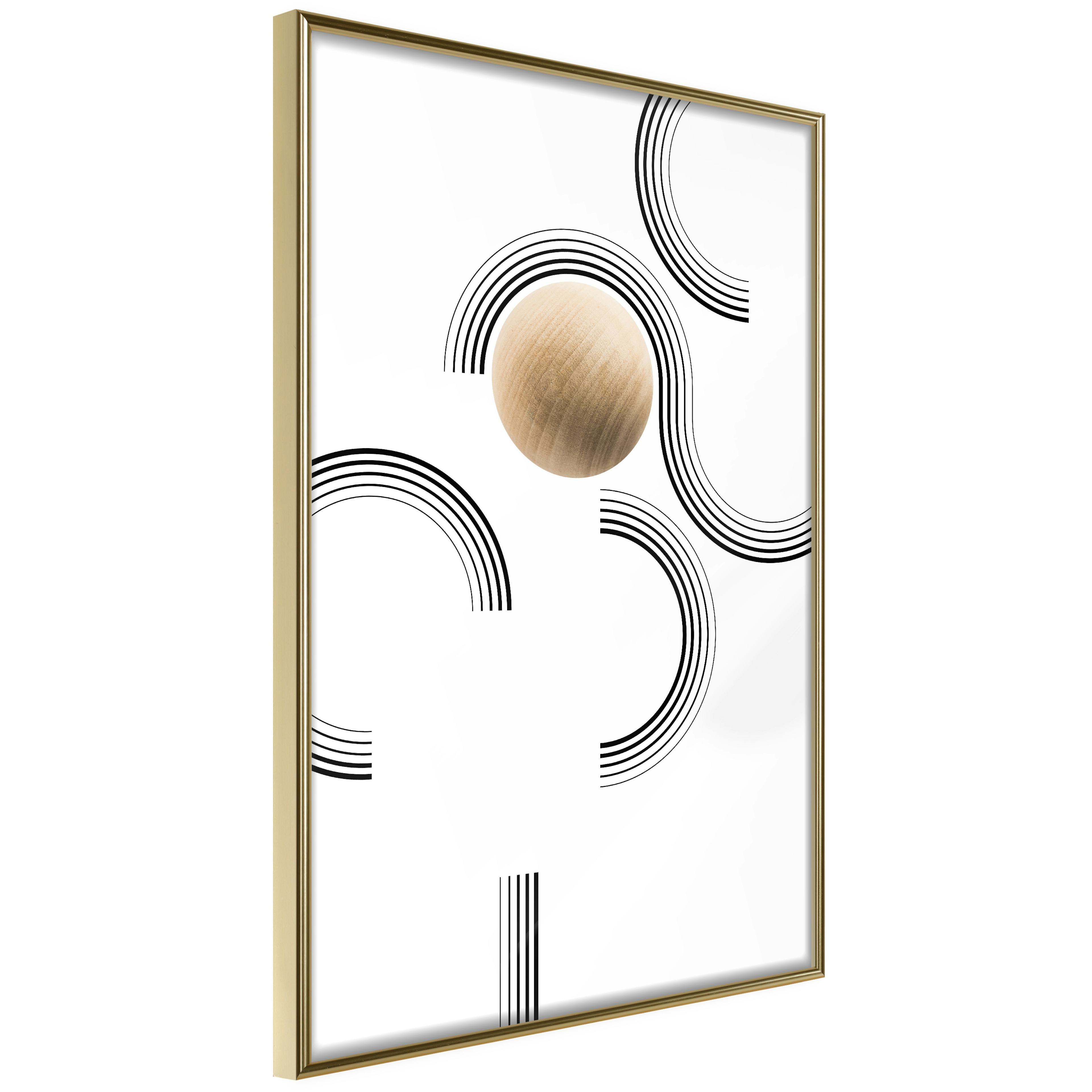 Poster Artgeist Affisch Locked Ball