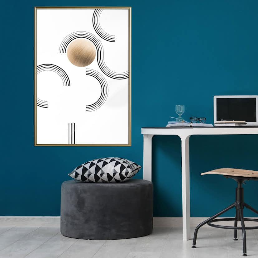 Poster Artgeist Affisch Locked Ball