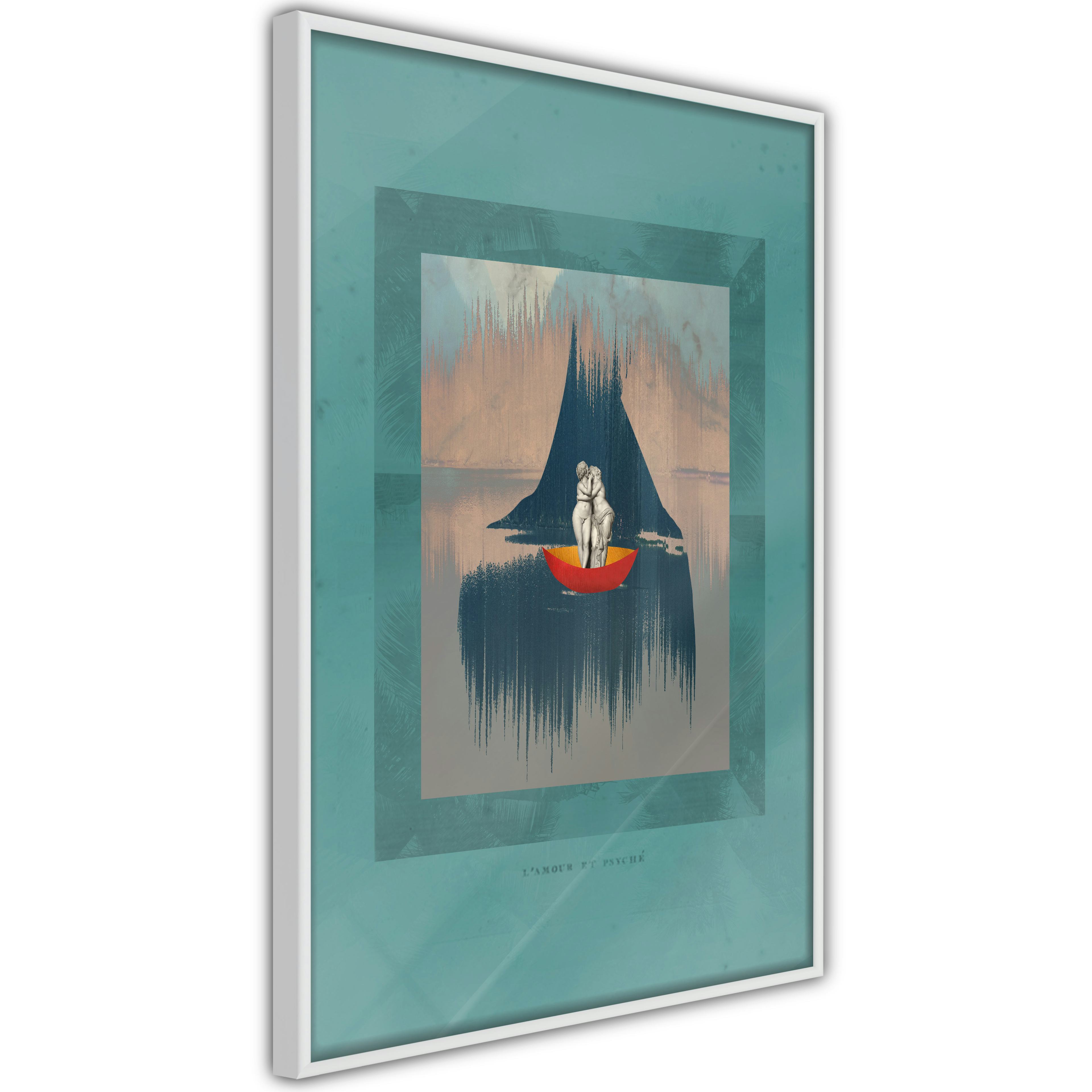 Poster Artgeist Affisch Couple On Boat