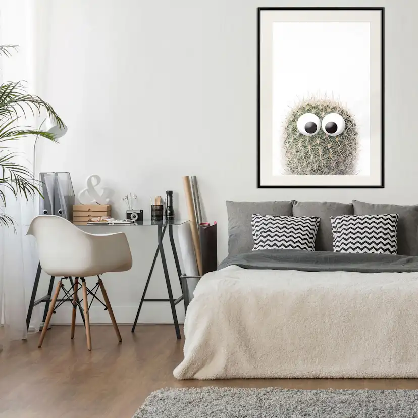 Poster Artgeist Affisch Cactus With Eyes