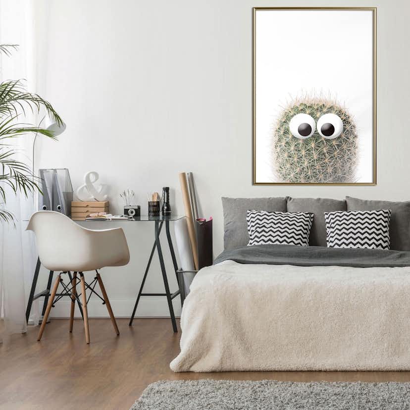 Poster Artgeist Affisch Cactus With Eyes