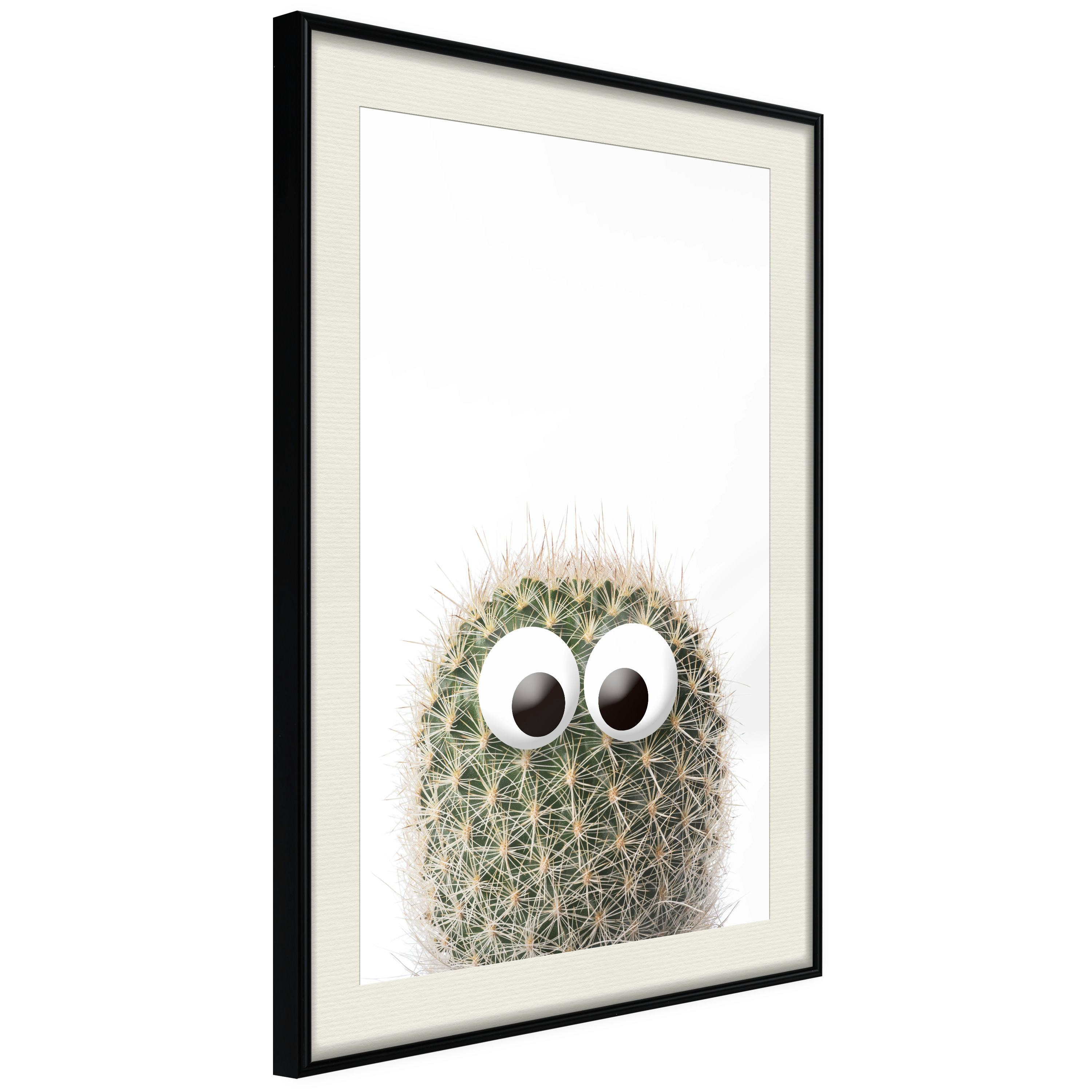 Poster Artgeist Affisch Cactus With Eyes