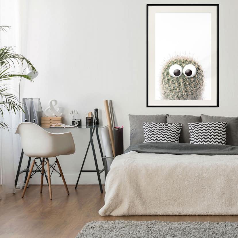 Poster Artgeist Affisch Cactus With Eyes