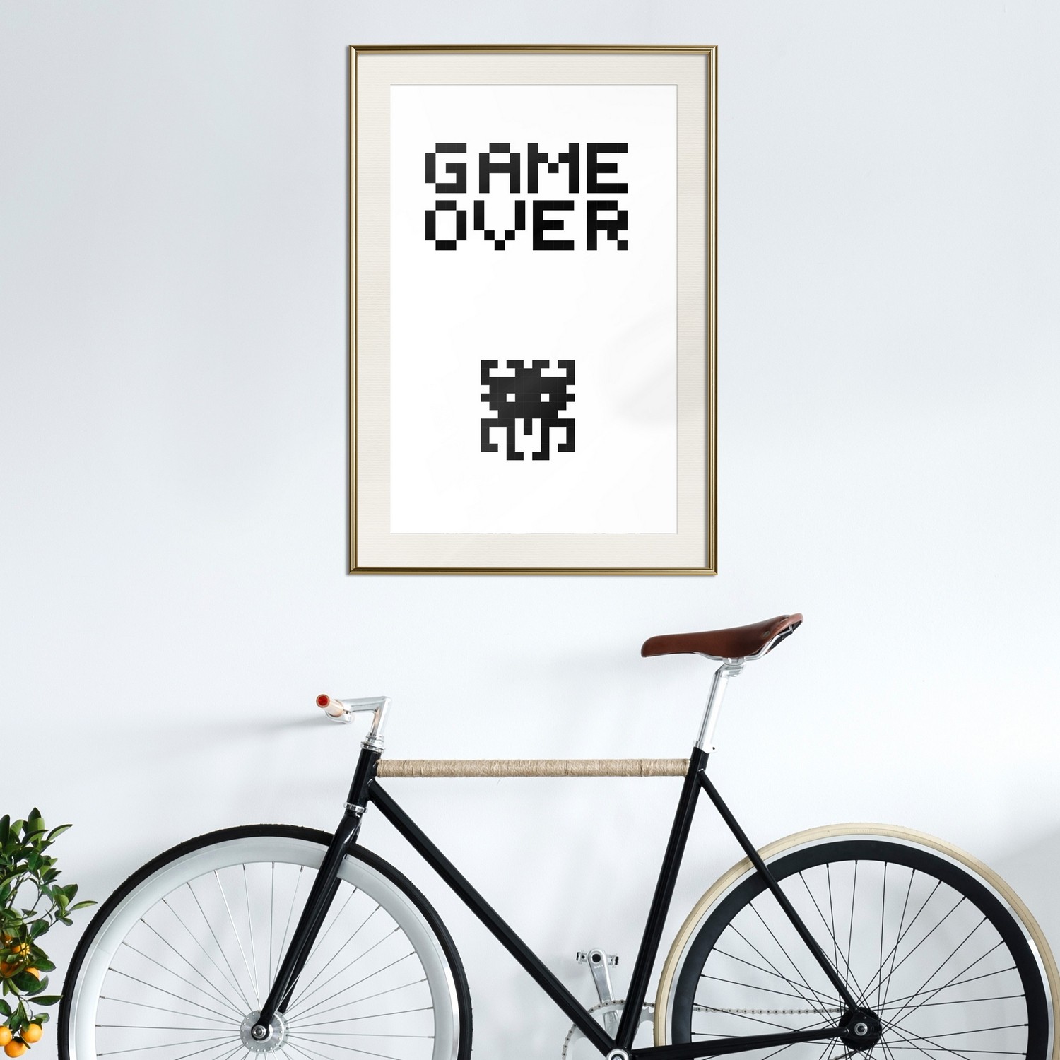 Poster Artgeist Affisch Game Over