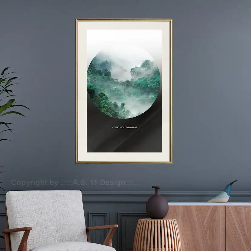 Poster Artgeist Affisch Never Stop Exploring