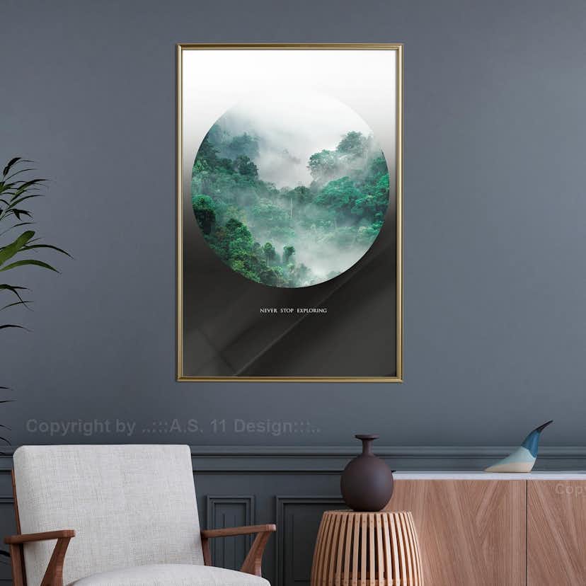 Poster Artgeist Affisch Never Stop Exploring