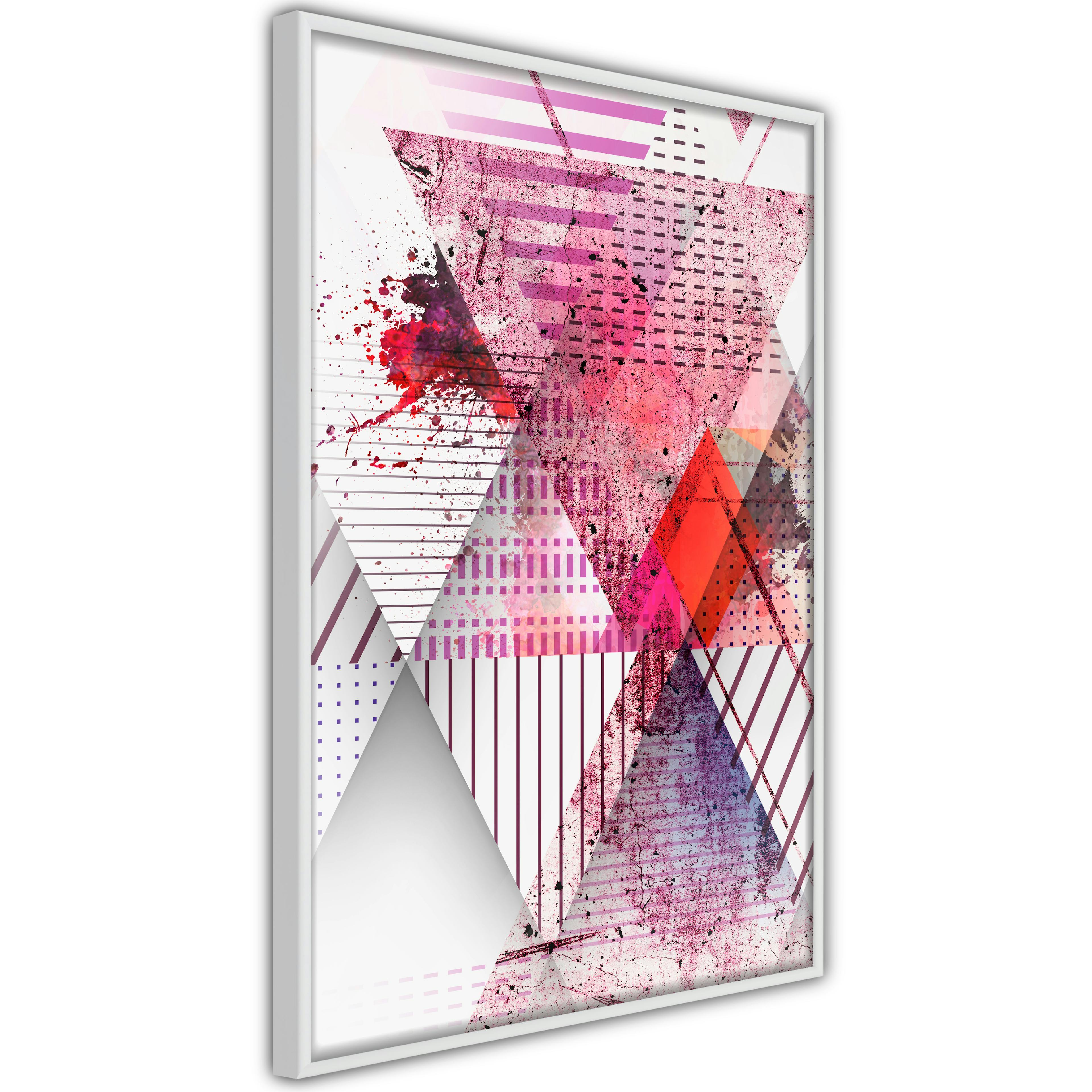 Poster Artgeist Affisch Abstract Triangle