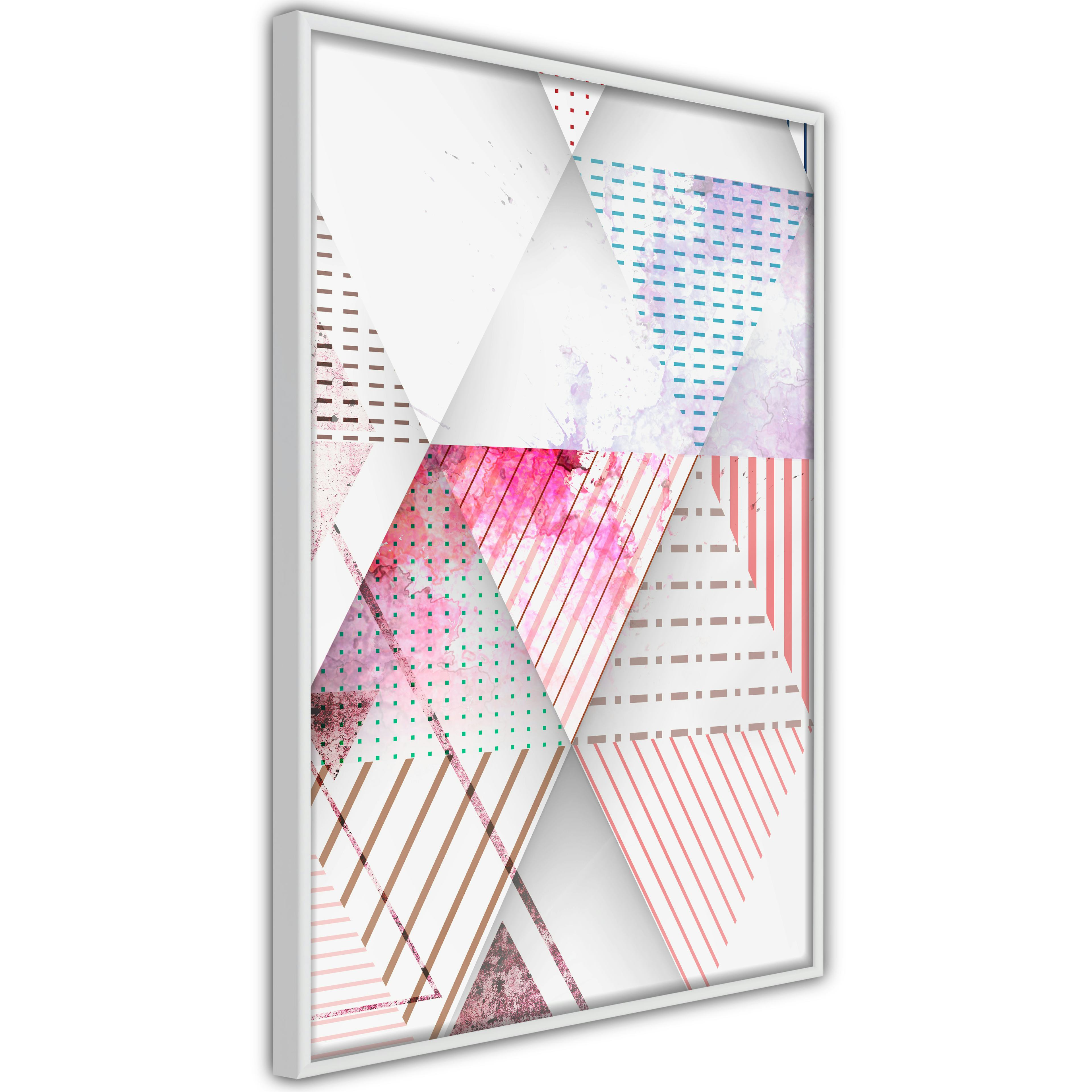 Poster Artgeist Affisch Pink Triangle