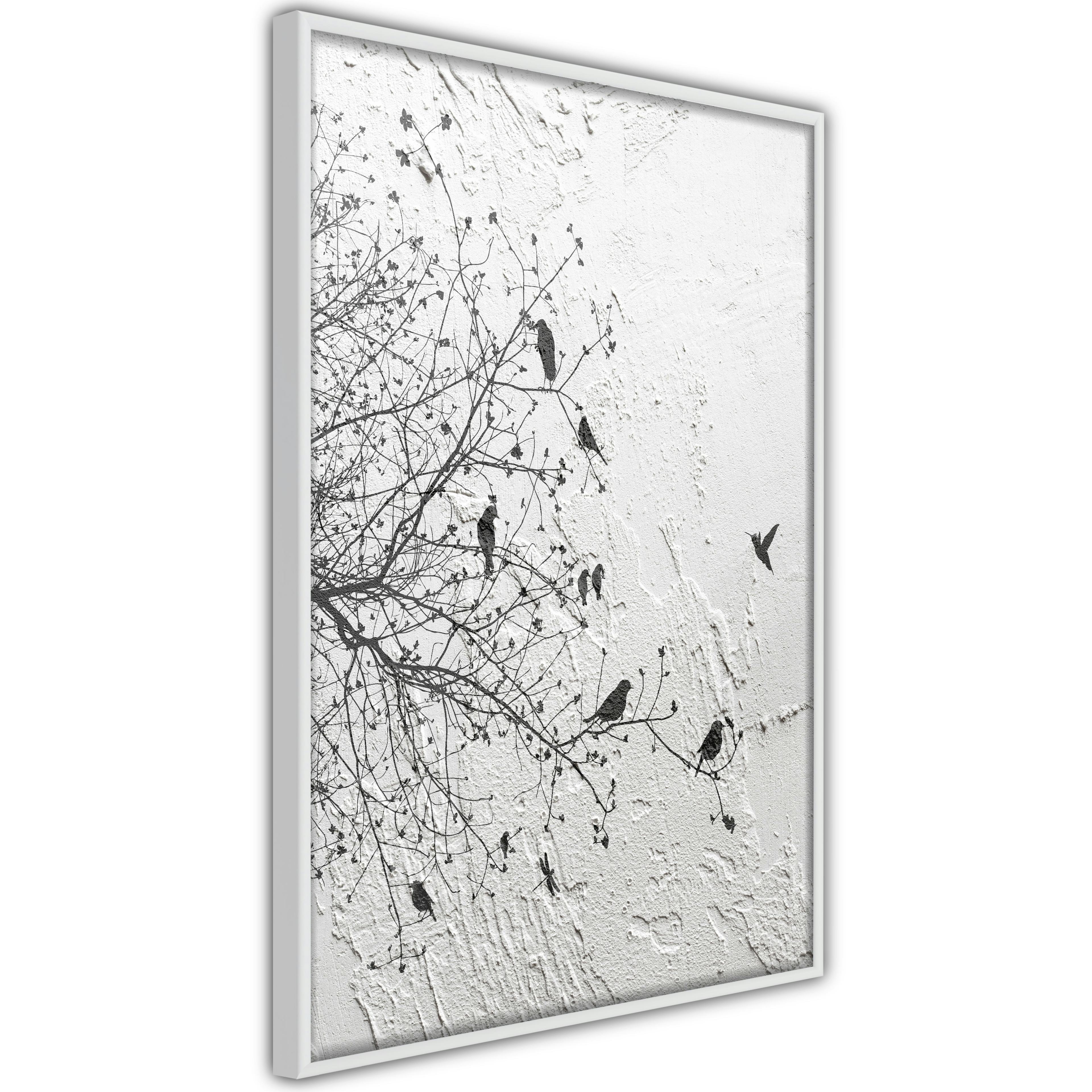 Poster Artgeist Affisch Birds on Tree