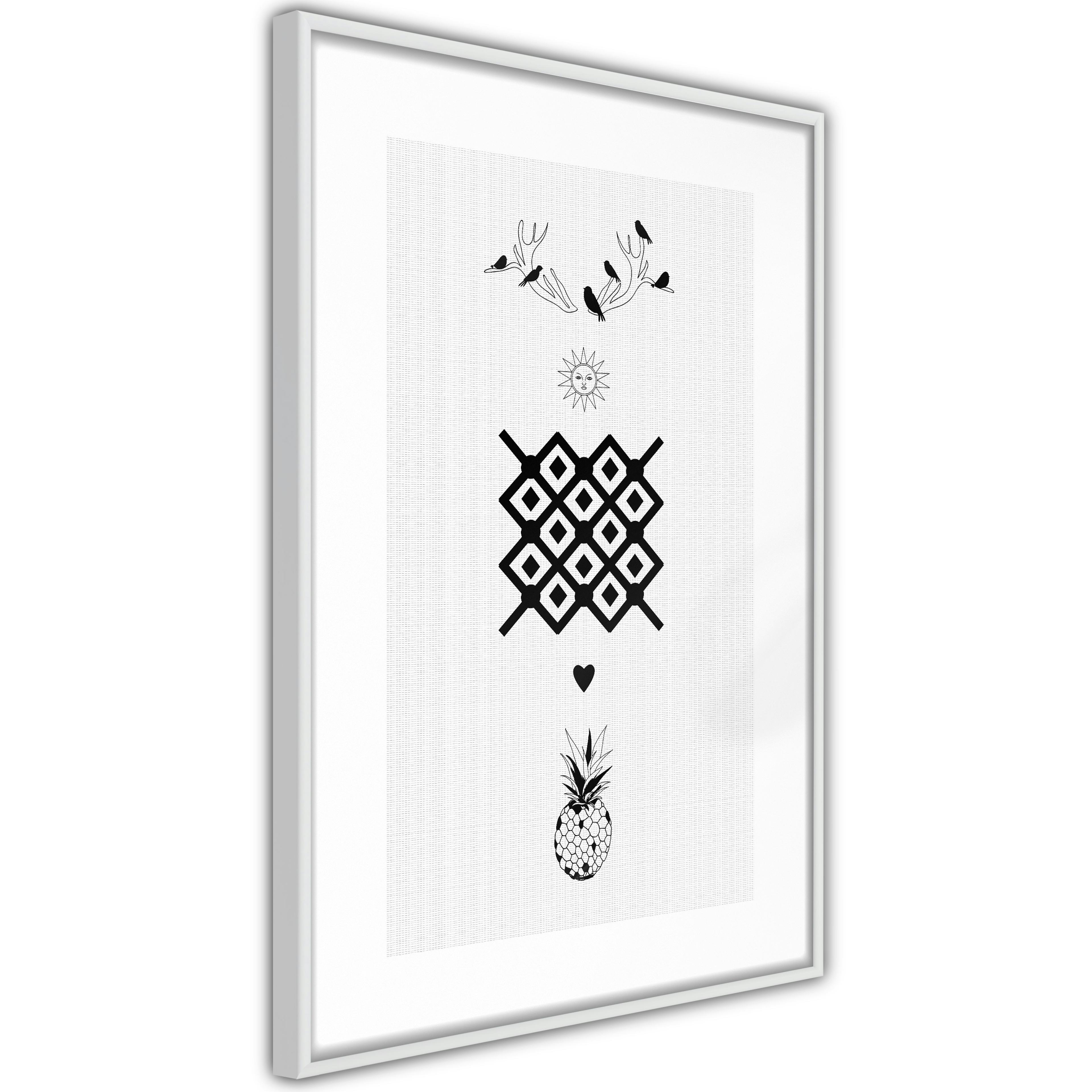 Poster Artgeist Affisch Happiness