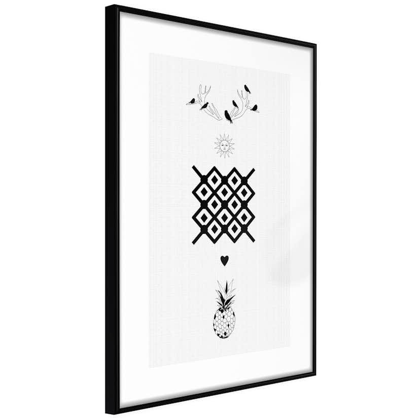 Poster Artgeist Affisch Happiness