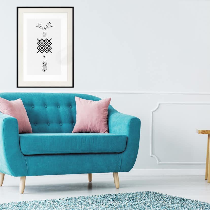 Poster Artgeist Affisch Happiness