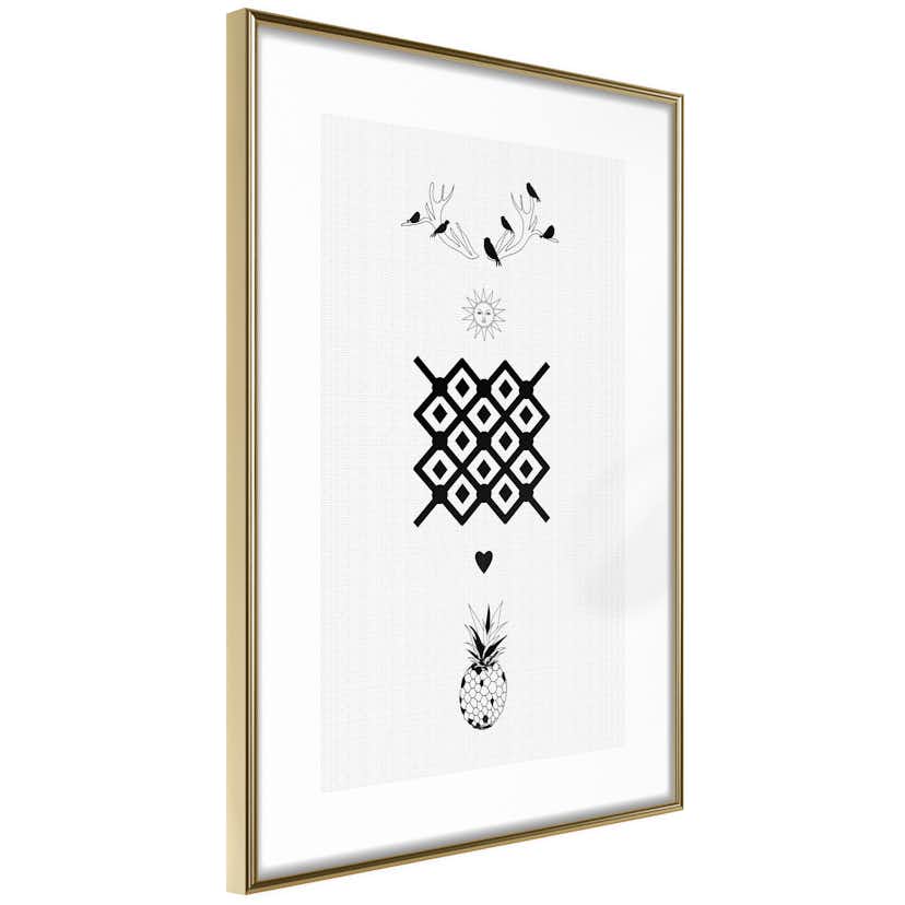 Poster Artgeist Affisch Happiness