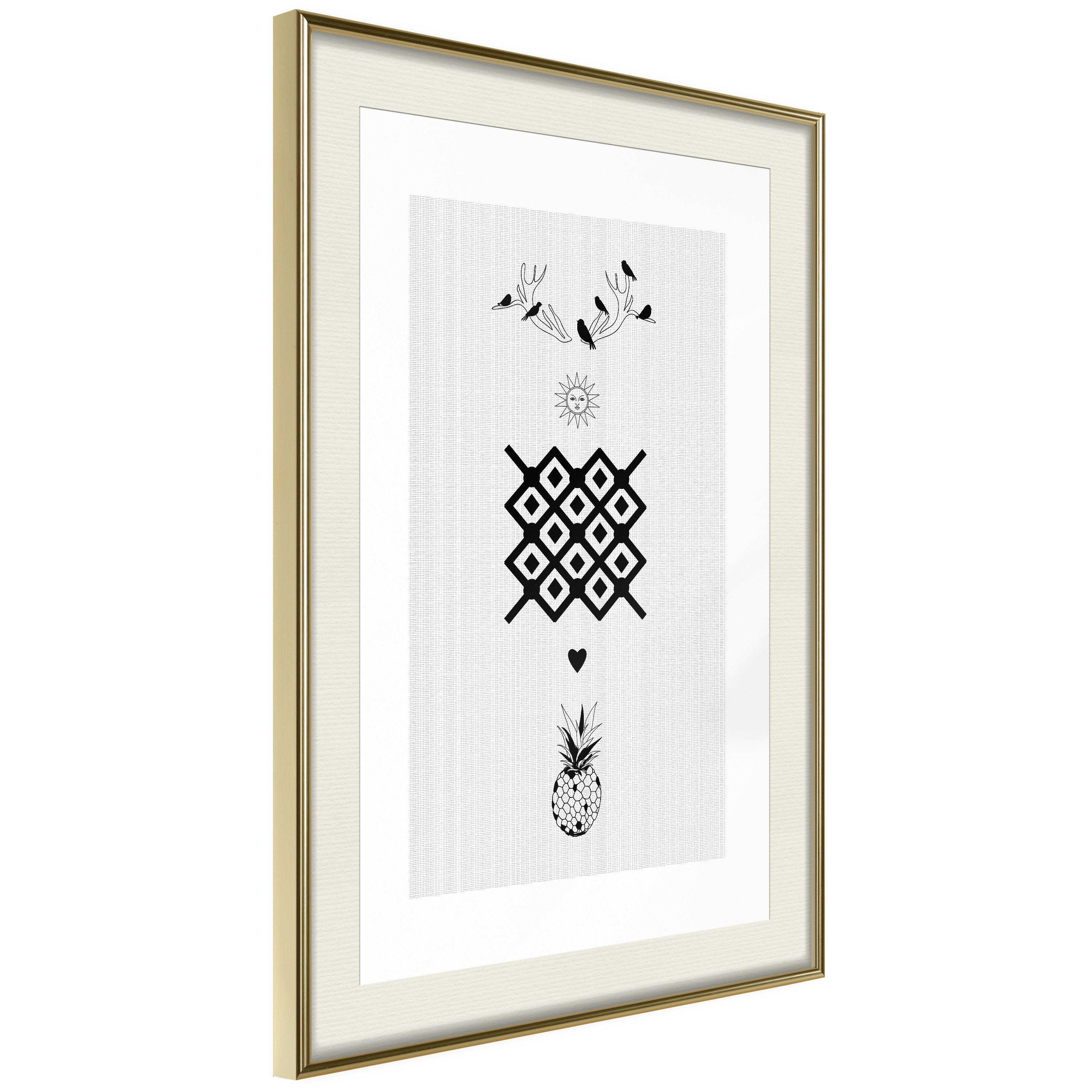 Poster Artgeist Affisch Happiness