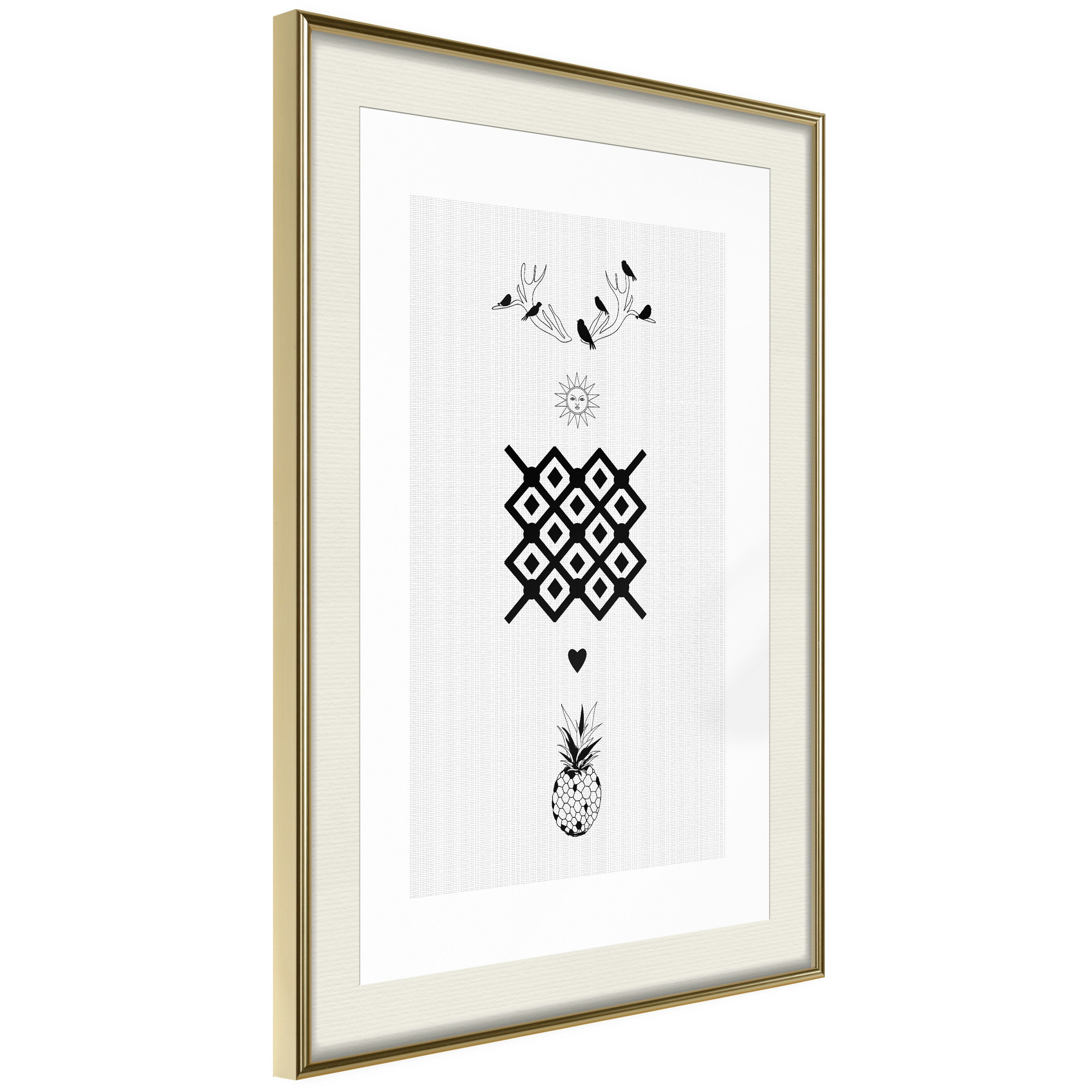 Poster Artgeist Affisch Happiness