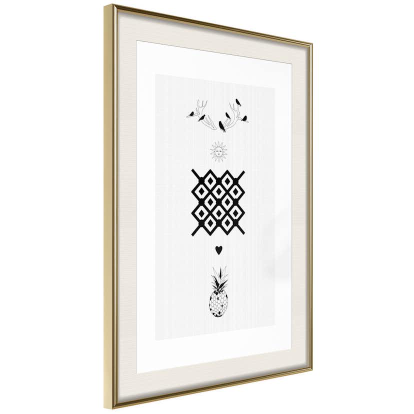 Poster Artgeist Affisch Happiness