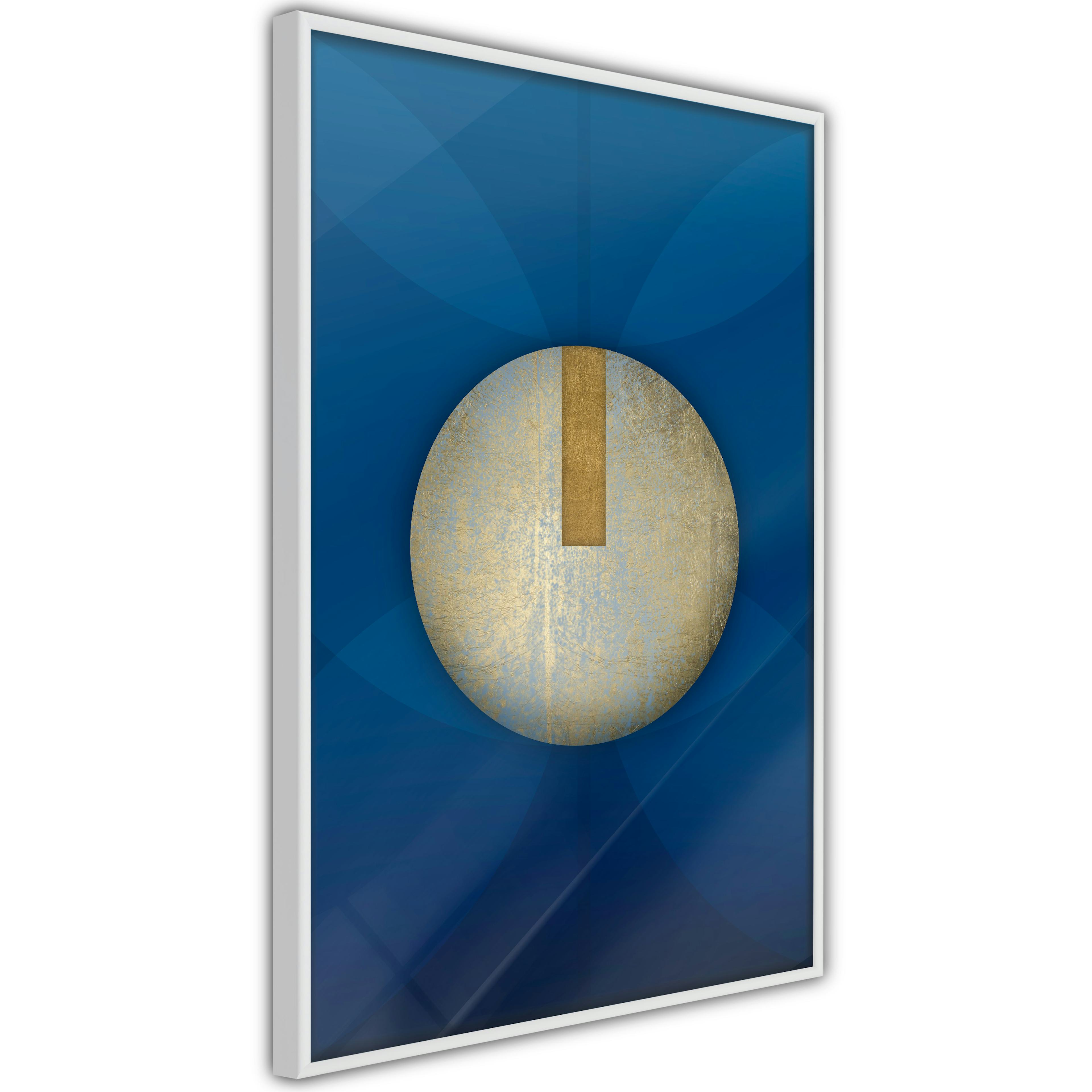 Poster Artgeist Affisch Indigo Abstraction