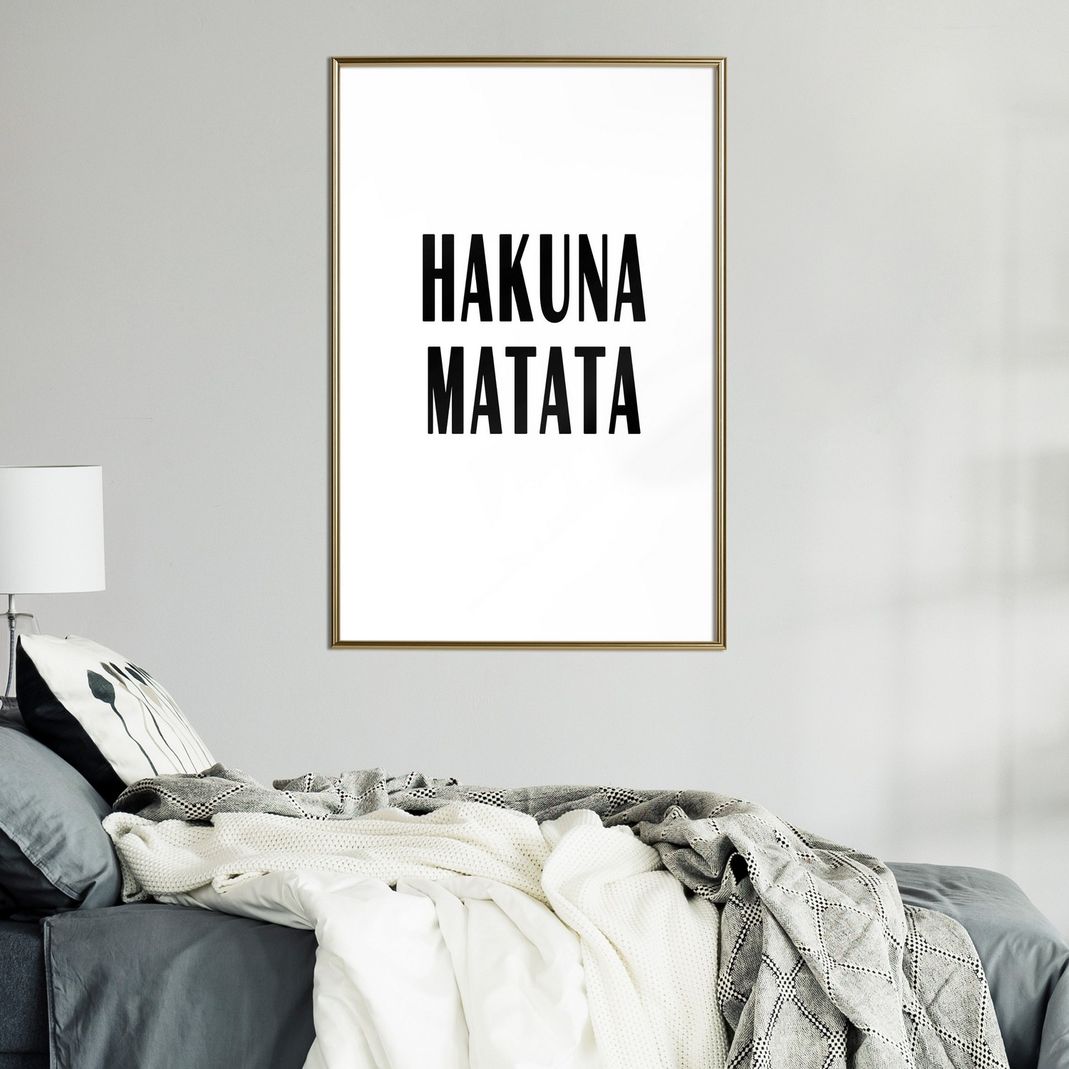 Poster Artgeist Affisch Hakuna Matata