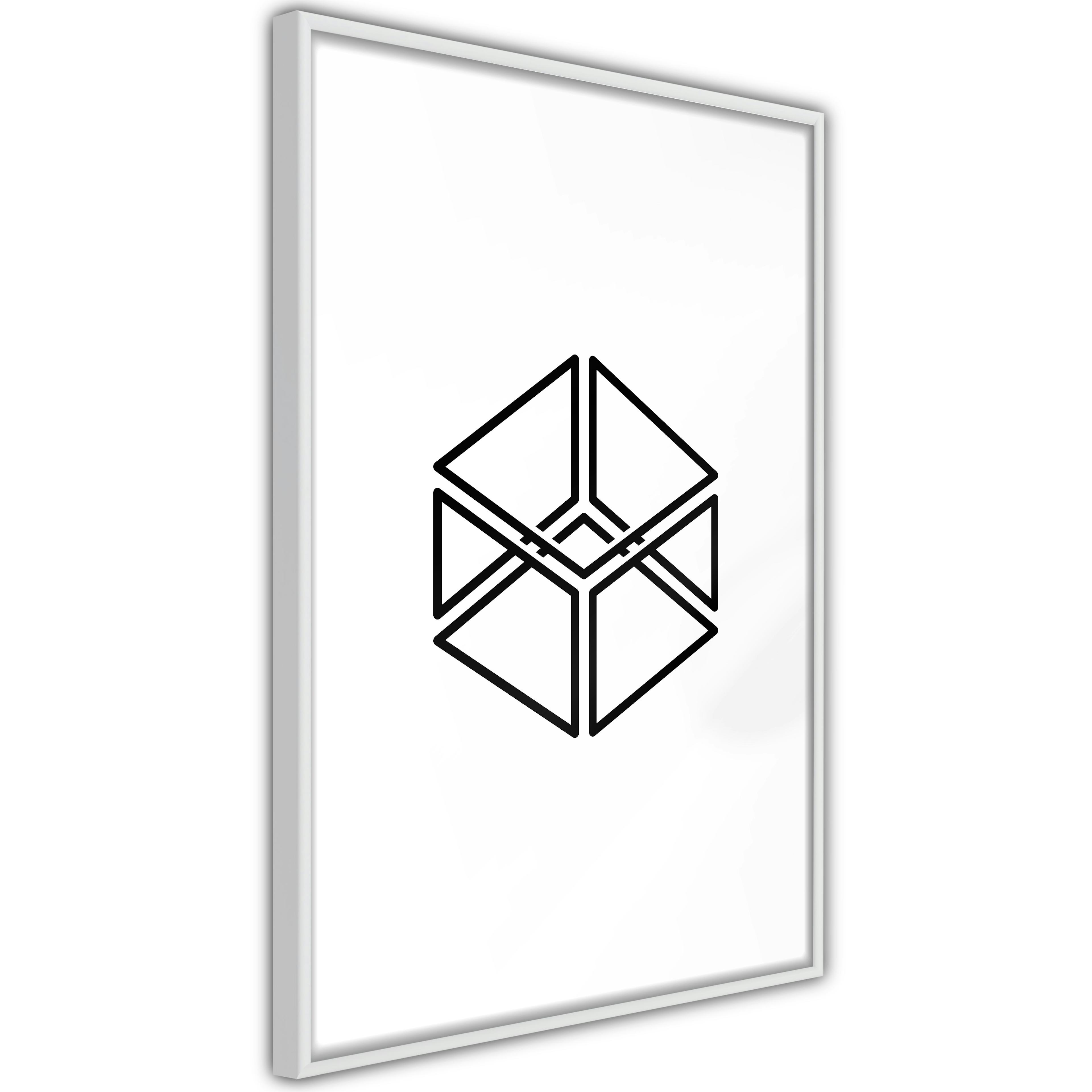 Poster Artgeist Affisch Cube