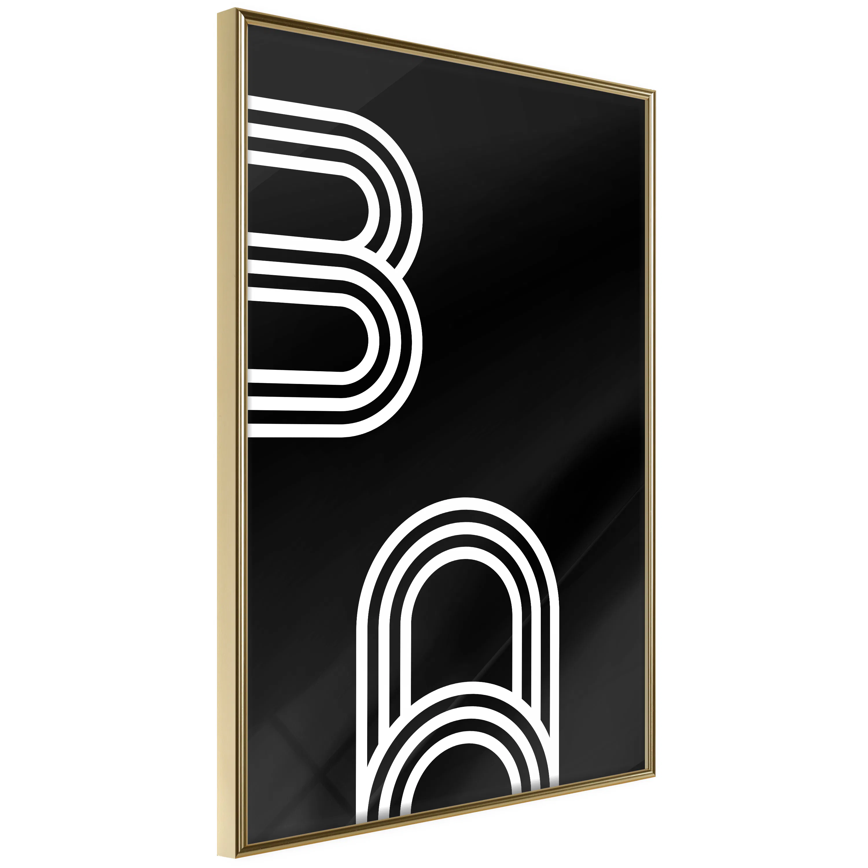 Poster Artgeist Affisch Retro Lines